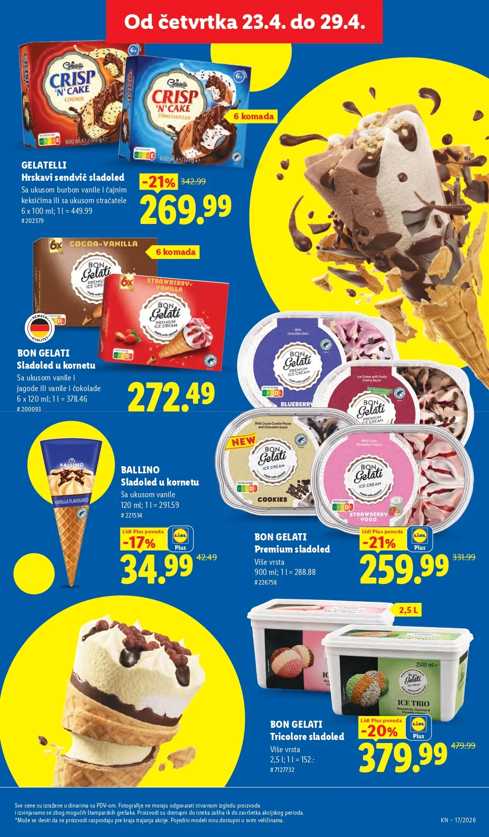 Lidl katalog 23-29.4.2026.
