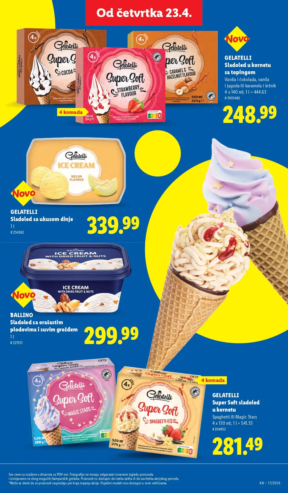 Lidl katalog 23-29.4.2026.