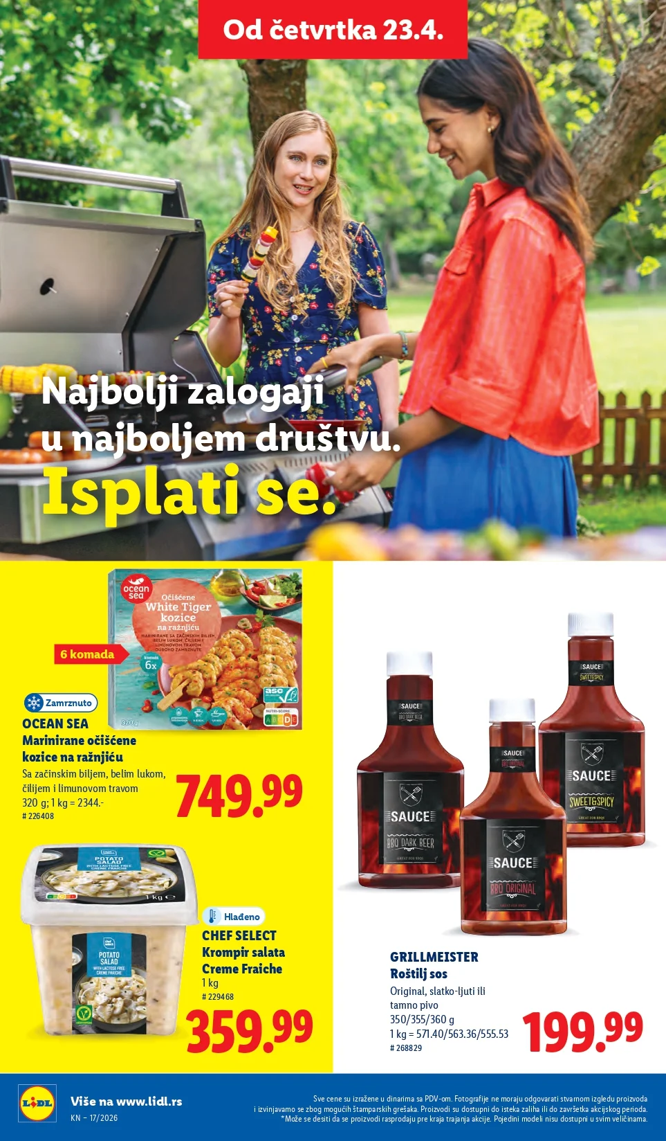 Lidl katalog 23-29.4.2026.