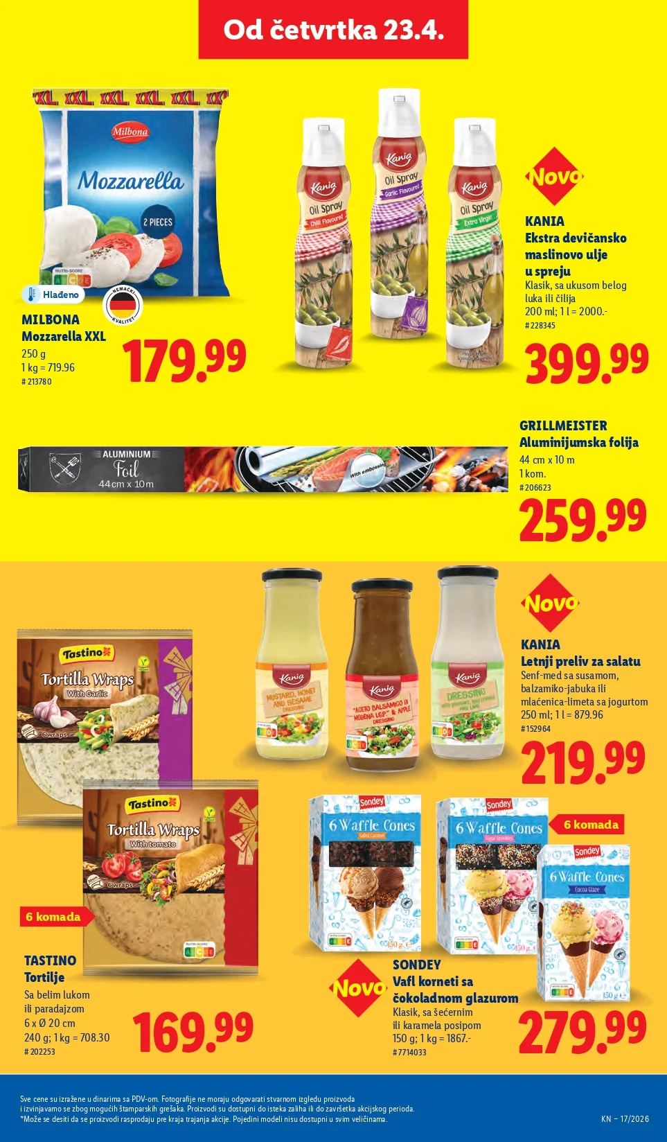 Lidl katalog 23-29.4.2026.