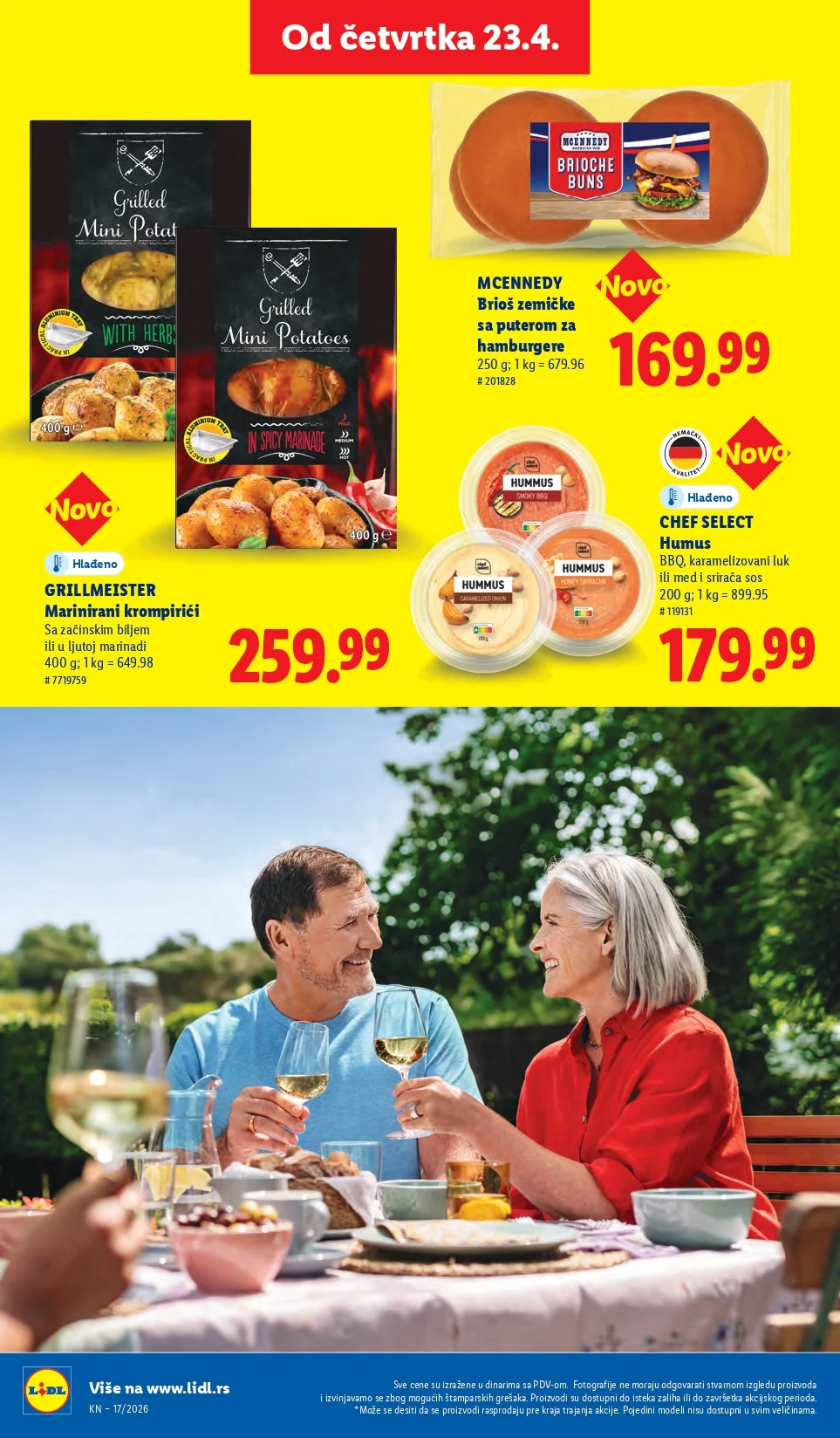 Lidl katalog 23-29.4.2026.