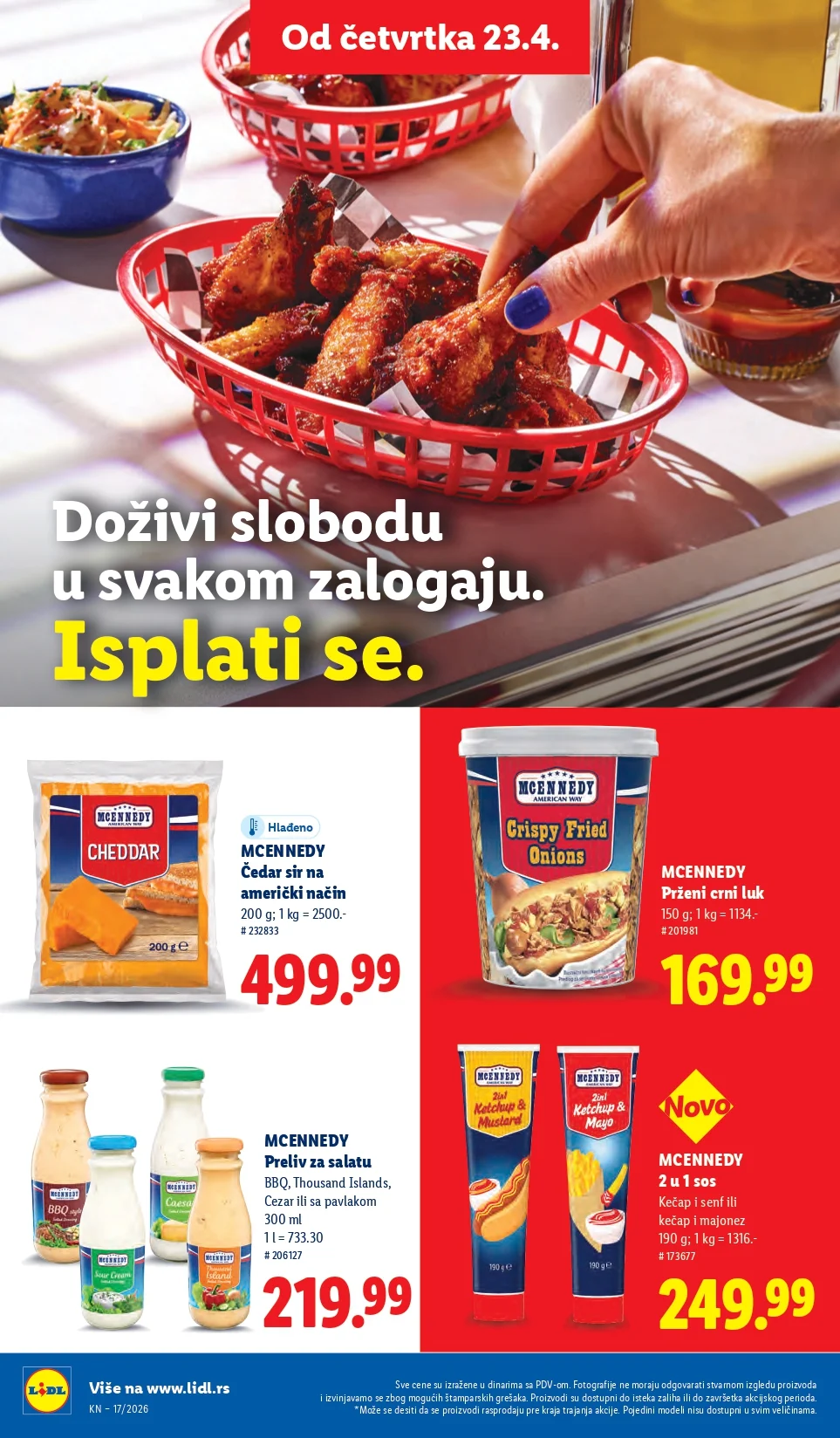 Lidl katalog 23-29.4.2026.