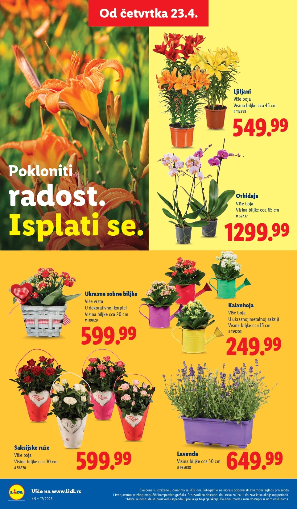 Lidl katalog 23-29.4.2026.
