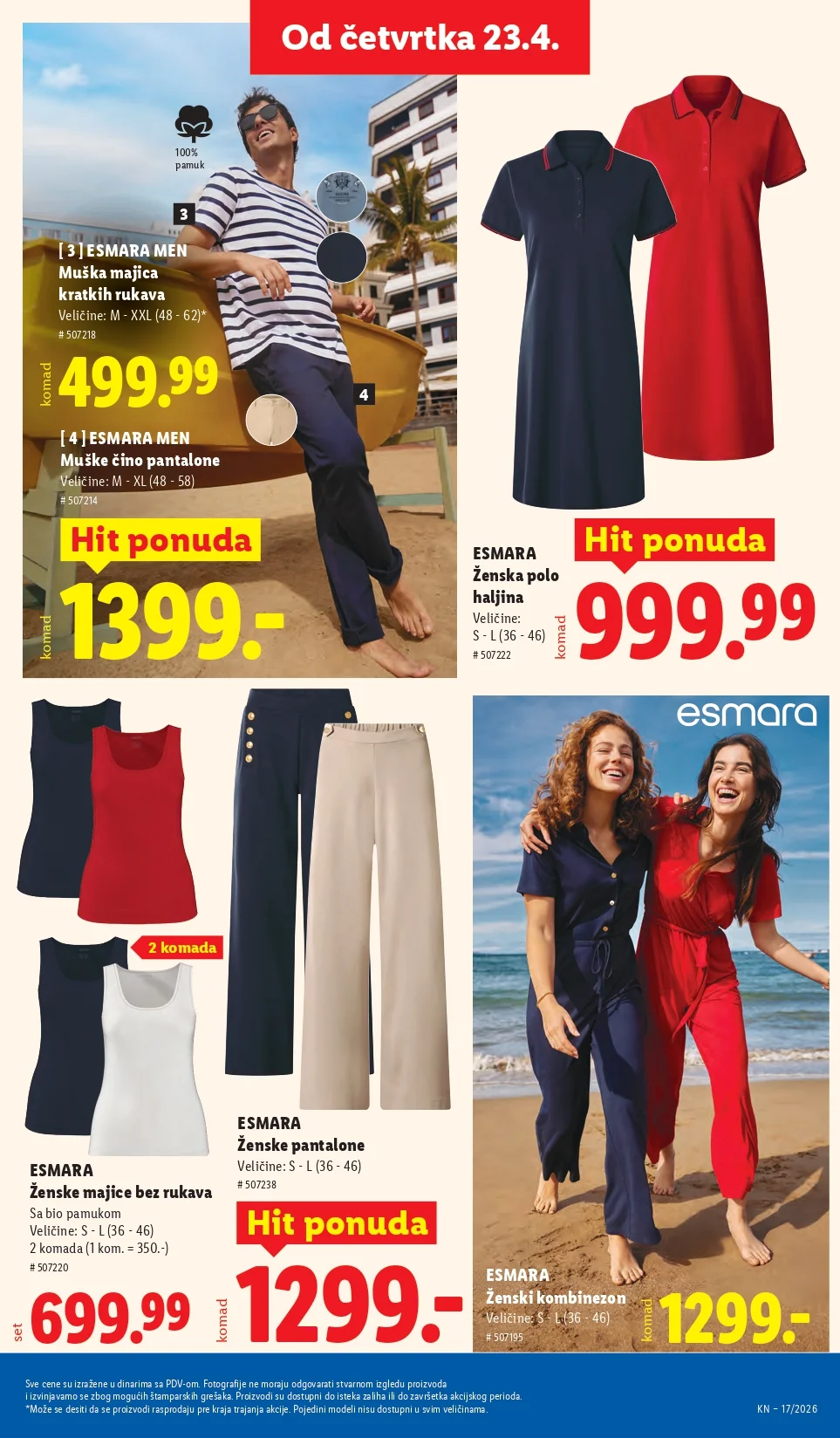 Lidl katalog 23-29.4.2026.