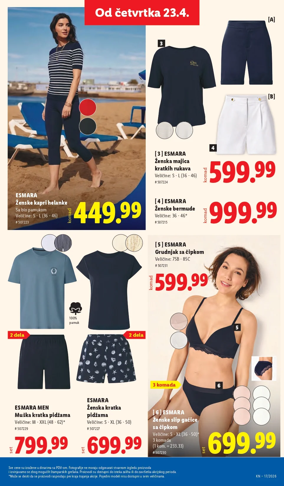 Lidl katalog 23-29.4.2026.
