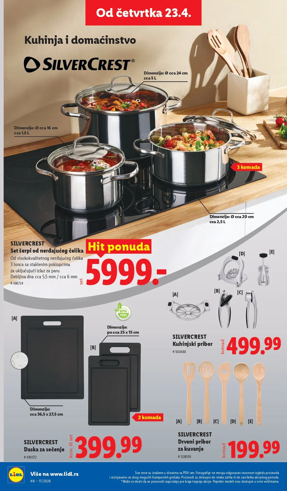 Lidl katalog 23-29.4.2026.