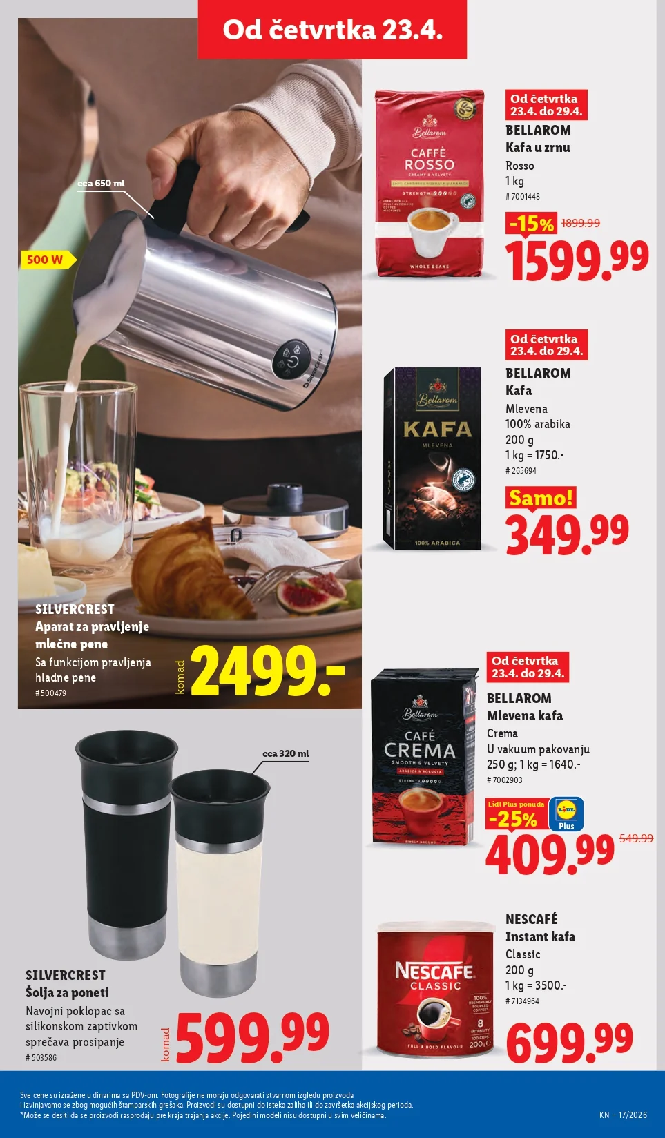 Lidl katalog 23-29.4.2026.