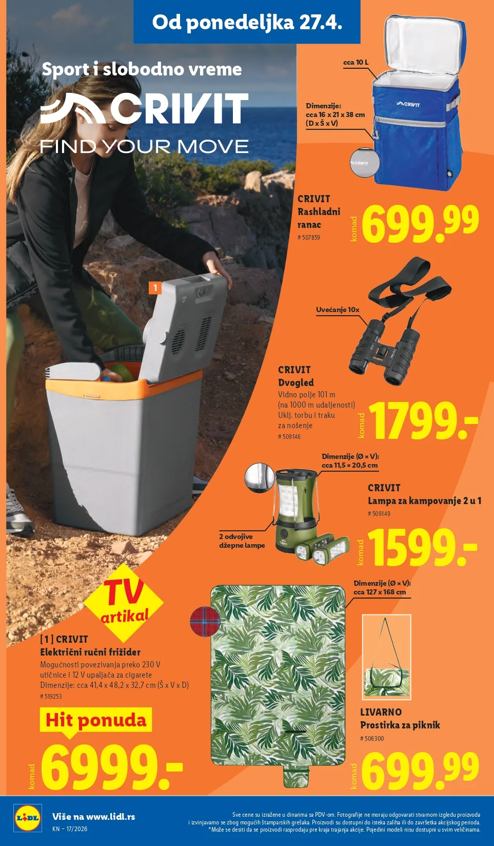 Lidl katalog 23-29.4.2026.