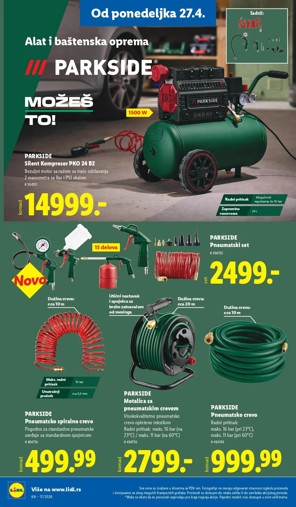 Lidl katalog 23-29.4.2026.