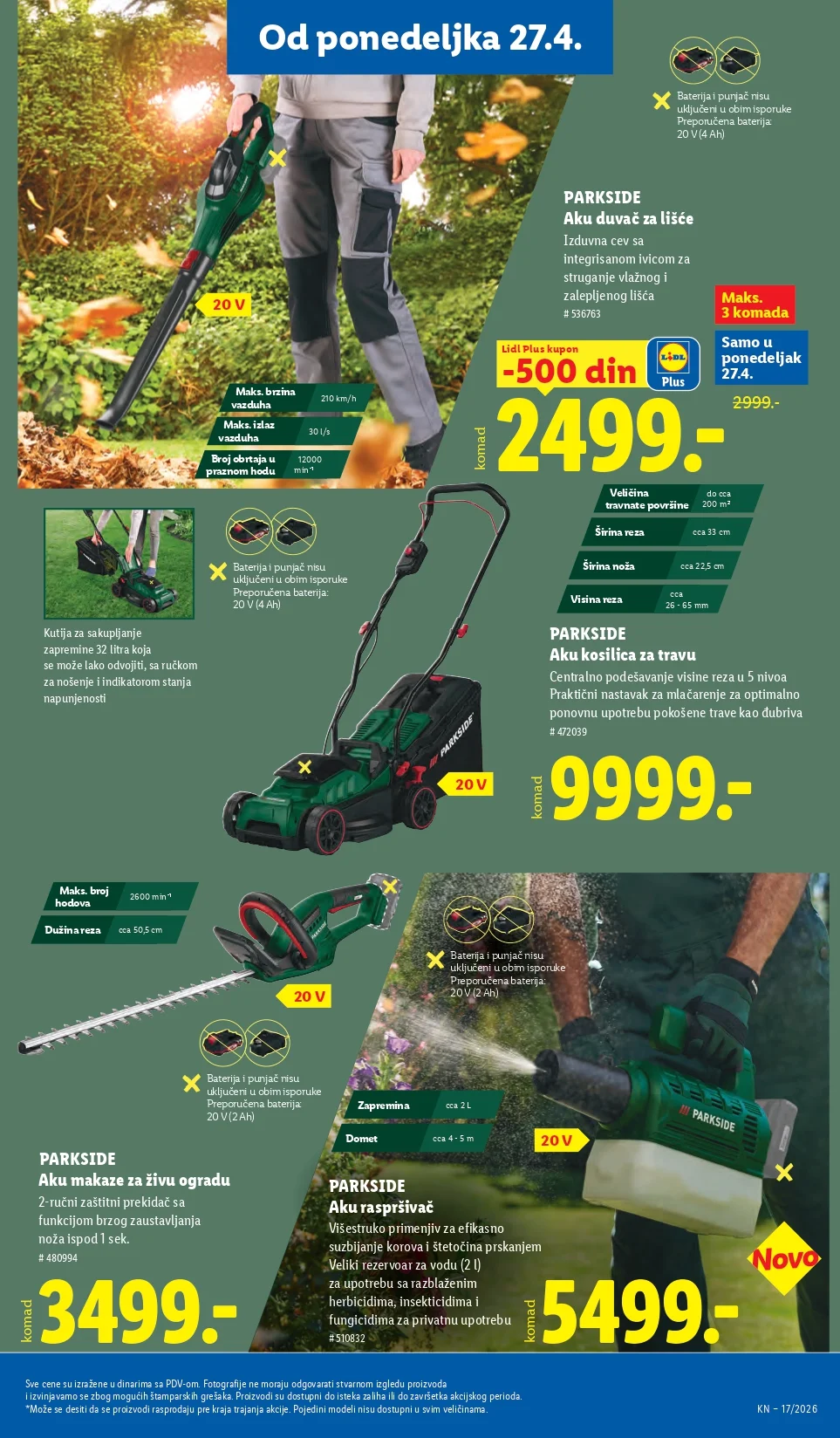 Lidl katalog 23-29.4.2026.
