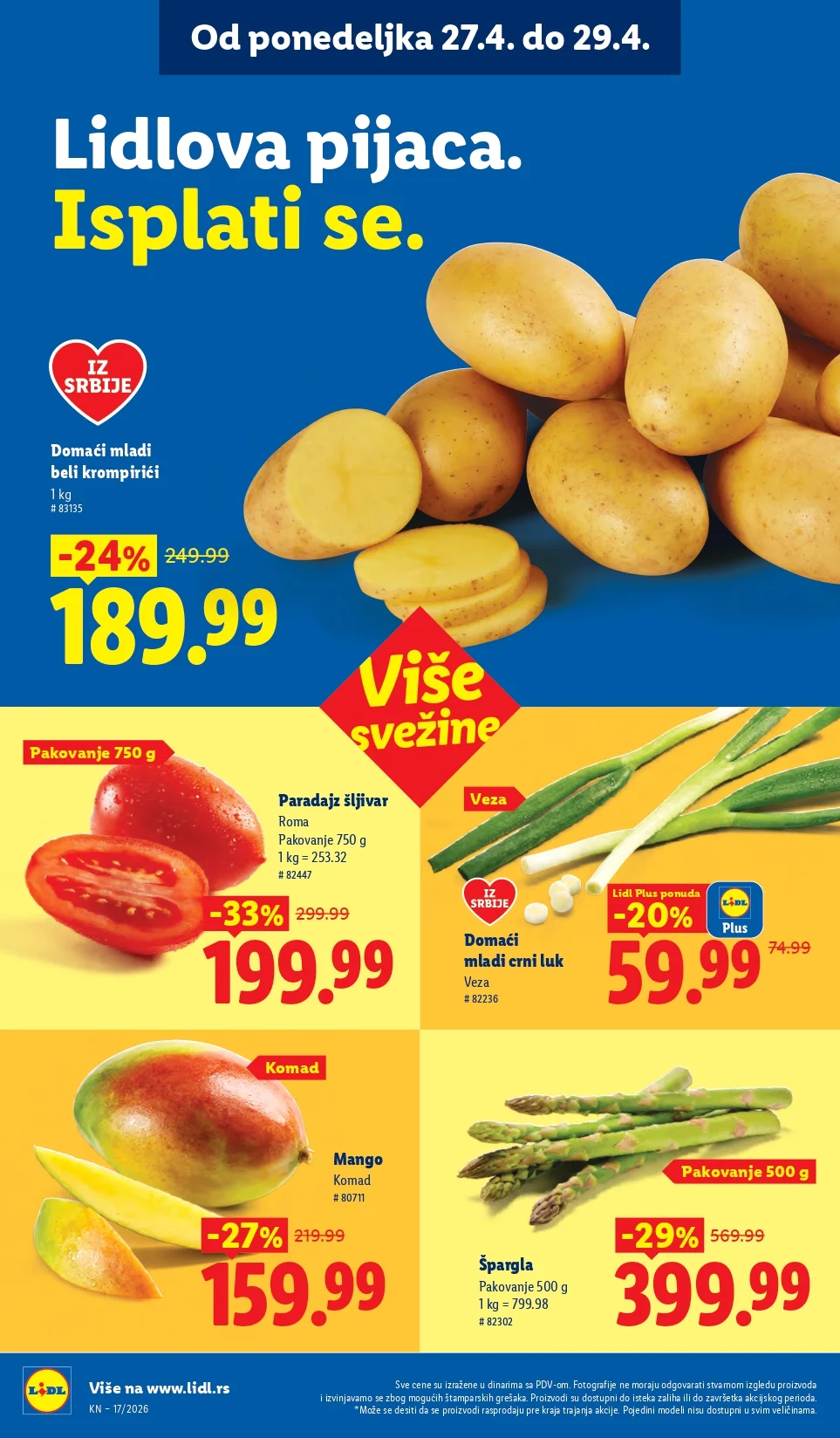 Lidl katalog 23-29.4.2026.