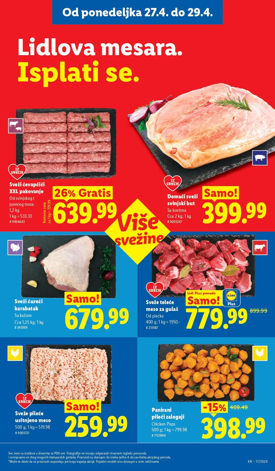 Lidl katalog 23-29.4.2026.