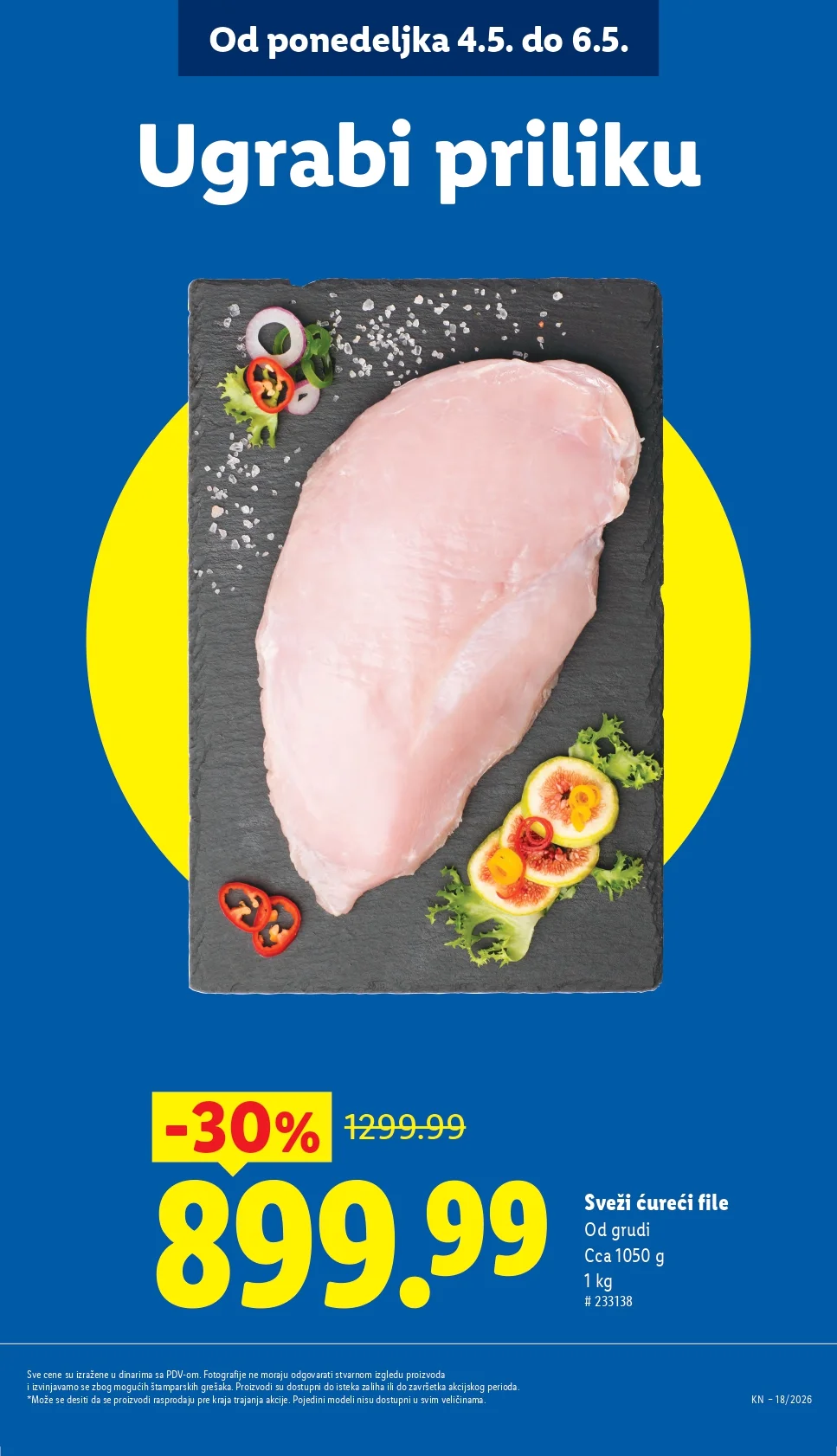 Lidl katalog PREHRANA/NEPREHRANA 30.4-6.5.2026.