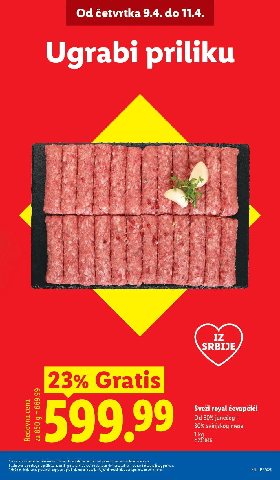Lidl katalog 9-15.4.2026.