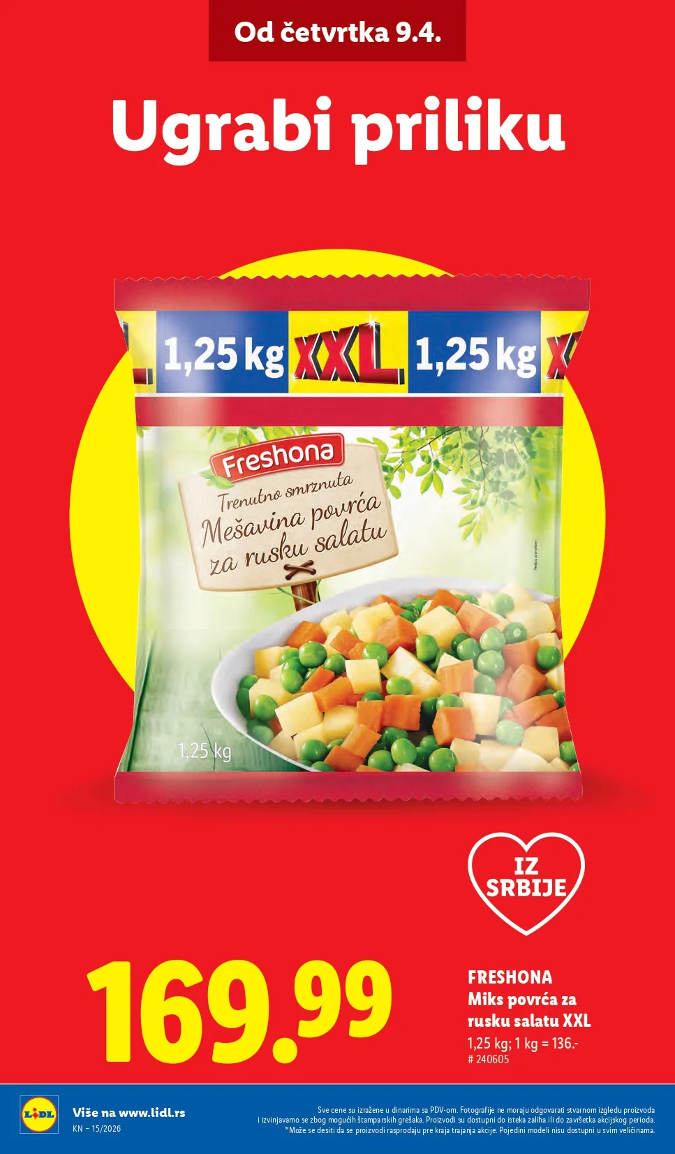 Lidl katalog 9-15.4.2026.