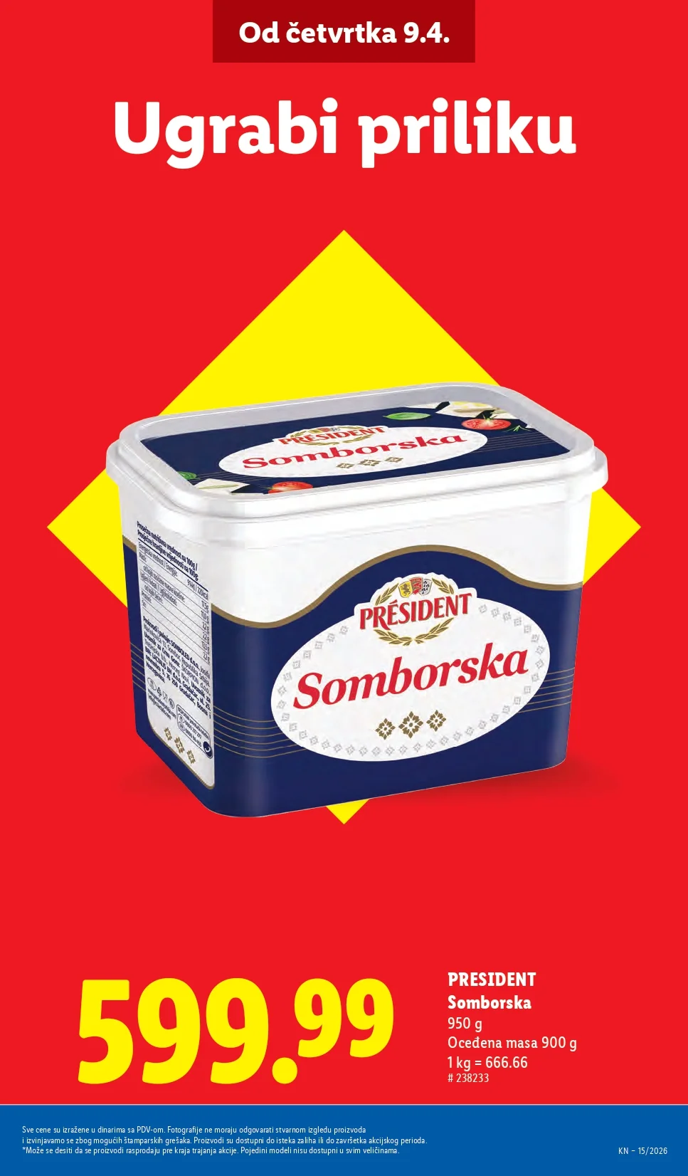 Lidl katalog 9-15.4.2026.