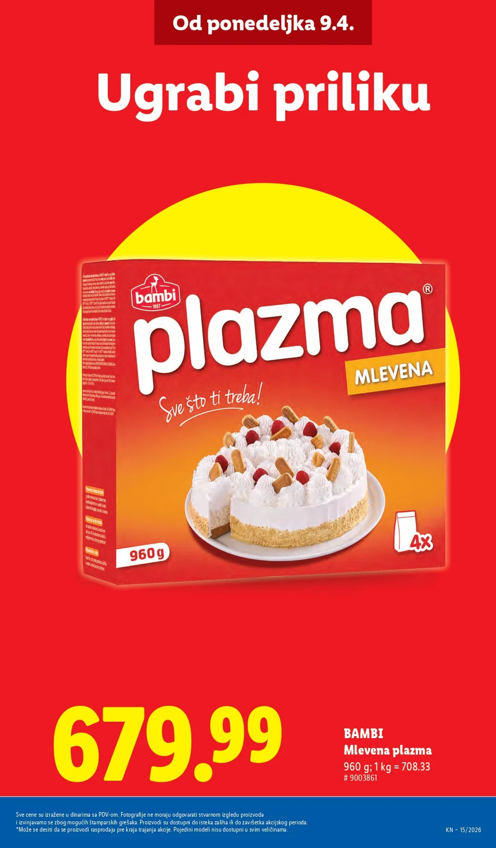 Lidl katalog 9-15.4.2026.