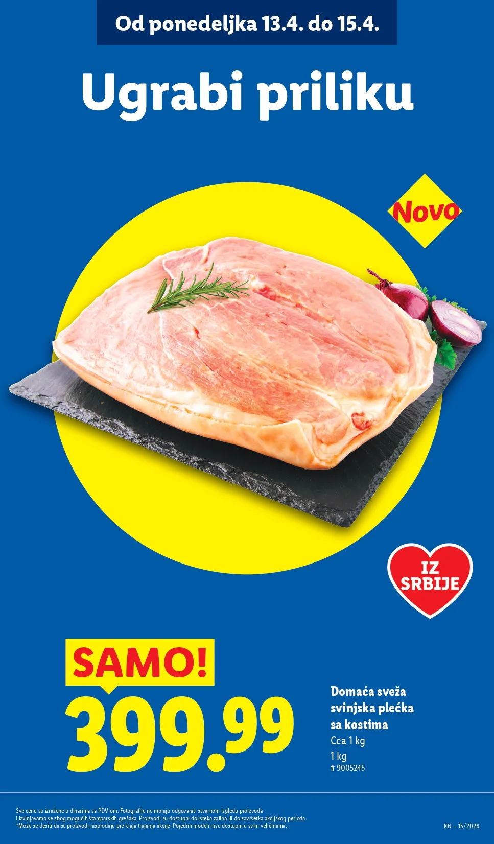 Lidl katalog 9-15.4.2026.