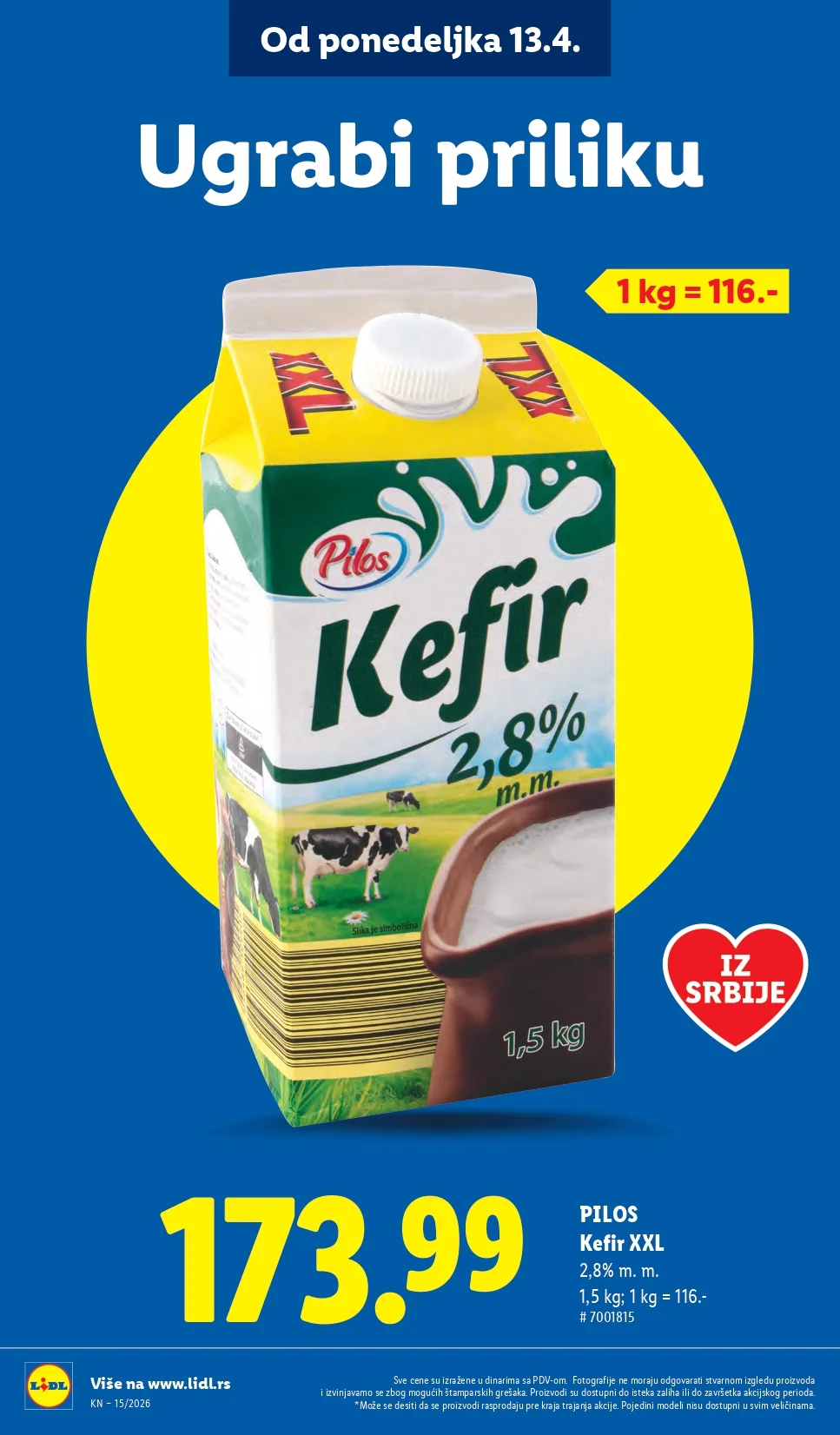 Lidl katalog 9-15.4.2026.