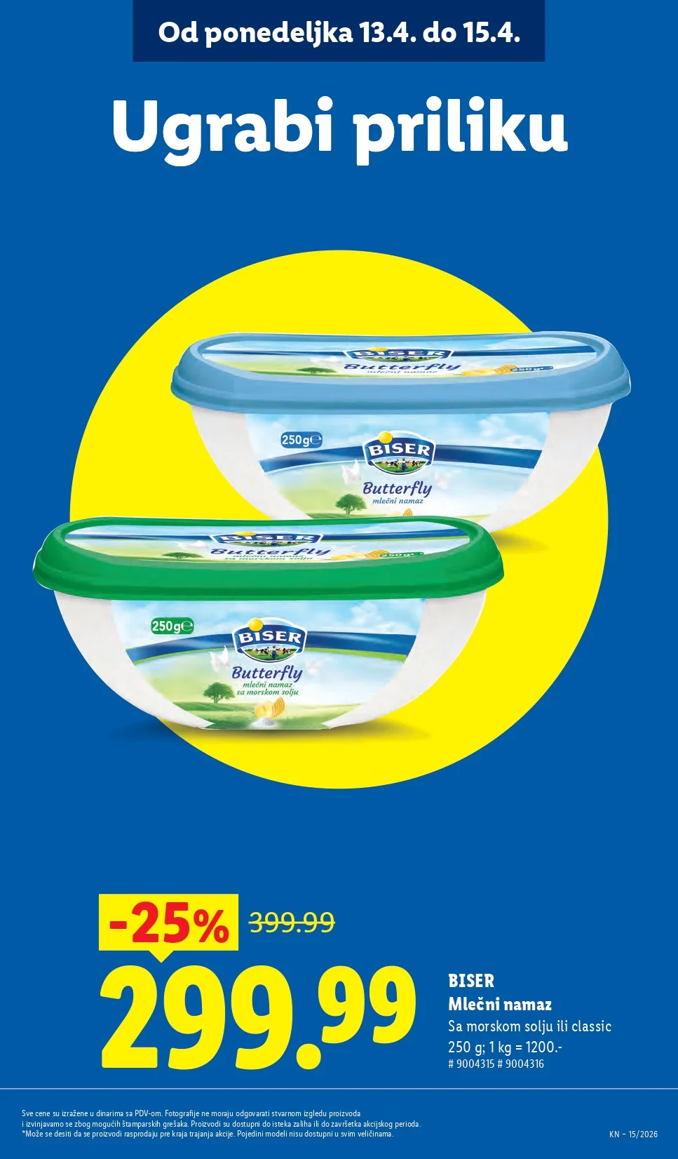 Lidl katalog 9-15.4.2026.