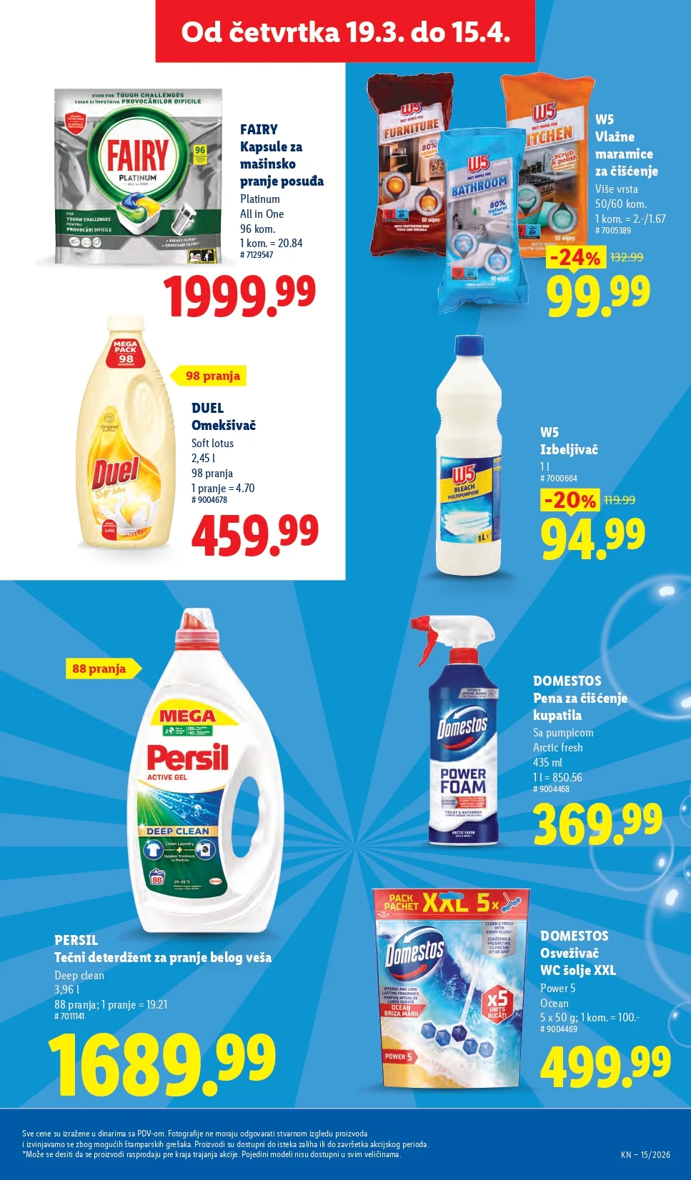 Lidl katalog 9-15.4.2026.
