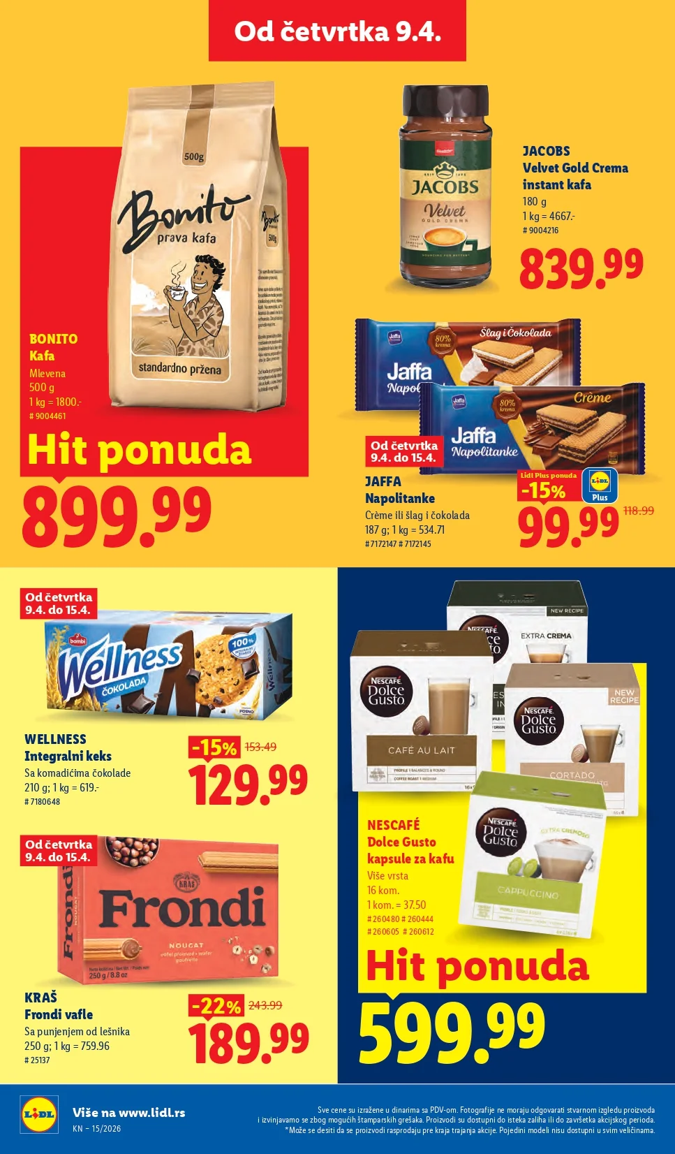 Lidl katalog 9-15.4.2026.