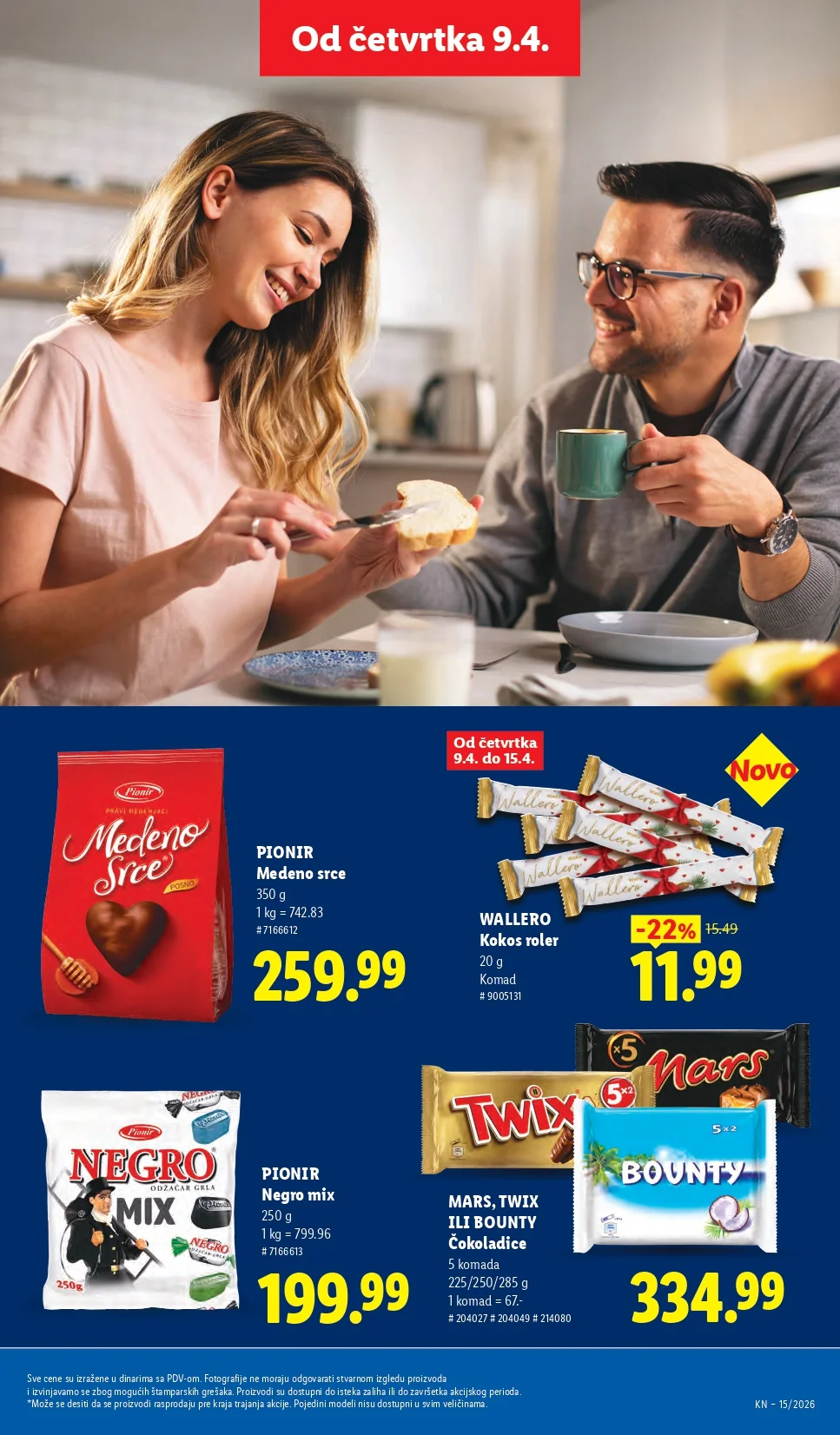 Lidl katalog 9-15.4.2026.