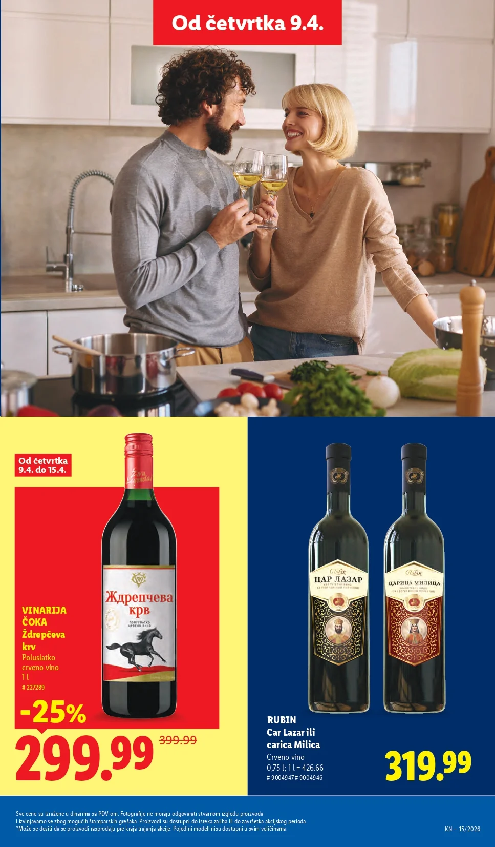 Lidl katalog 9-15.4.2026.