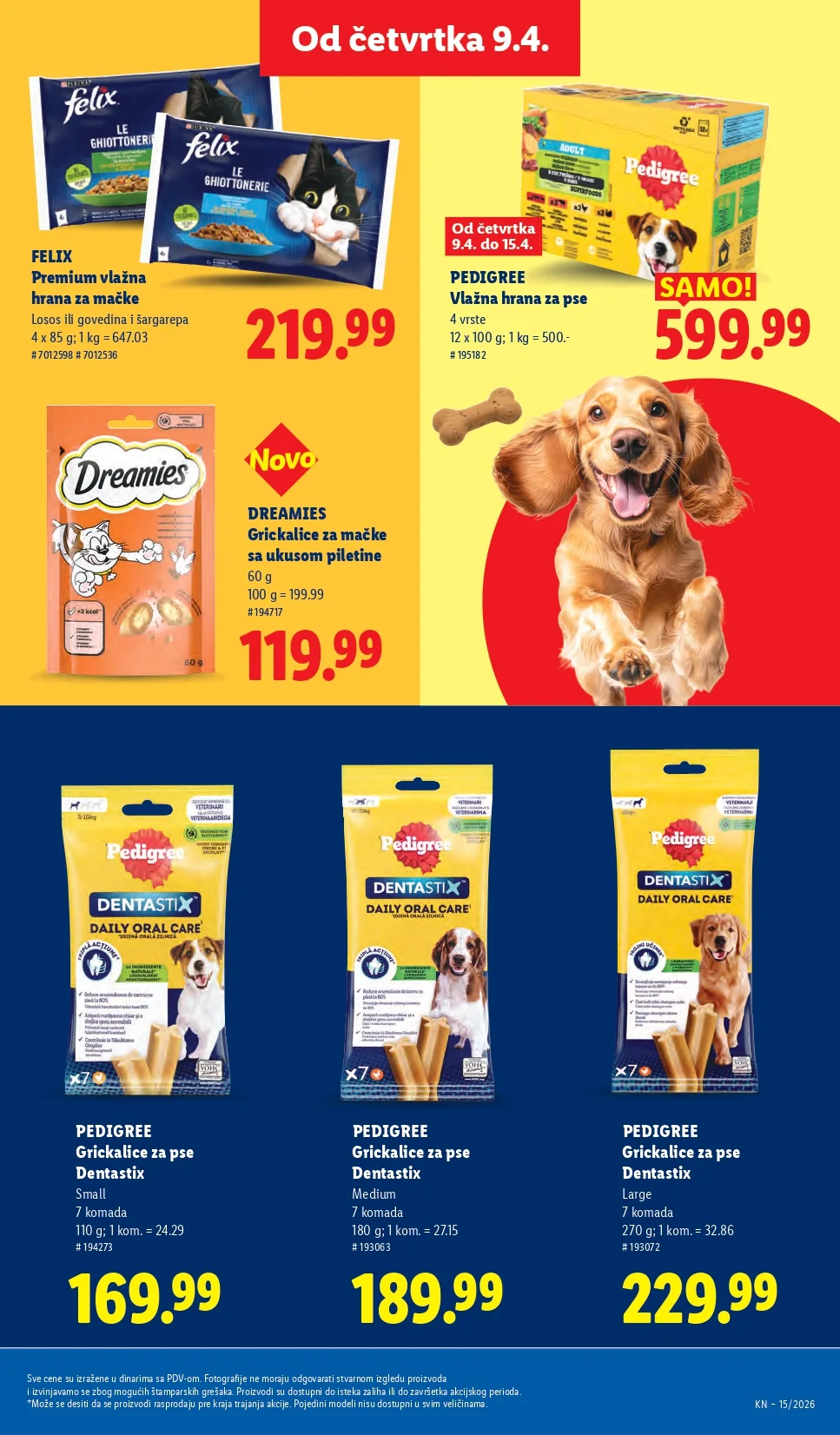 Lidl katalog 9-15.4.2026.