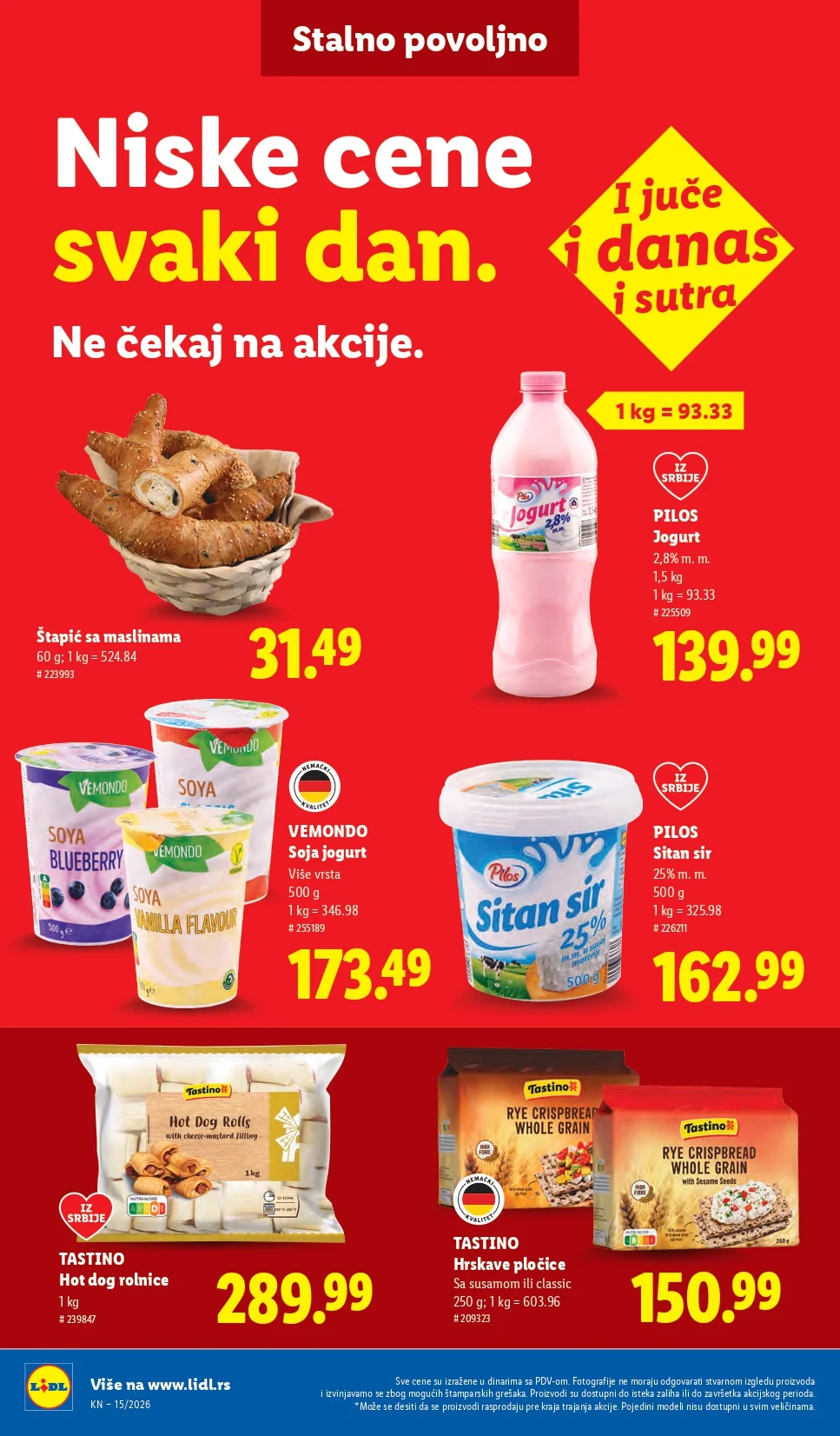 Lidl katalog 9-15.4.2026.