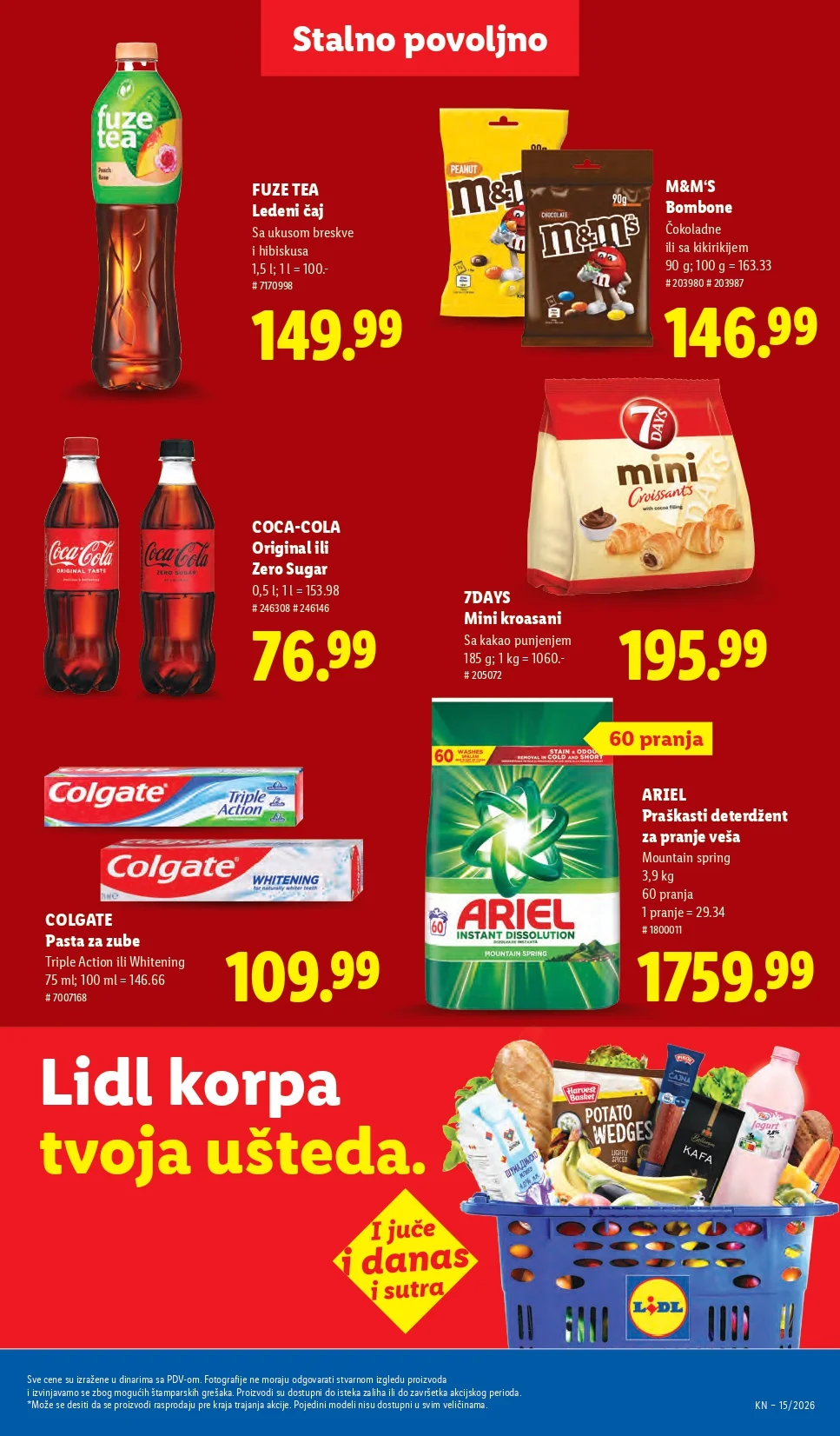 Lidl katalog 9-15.4.2026.