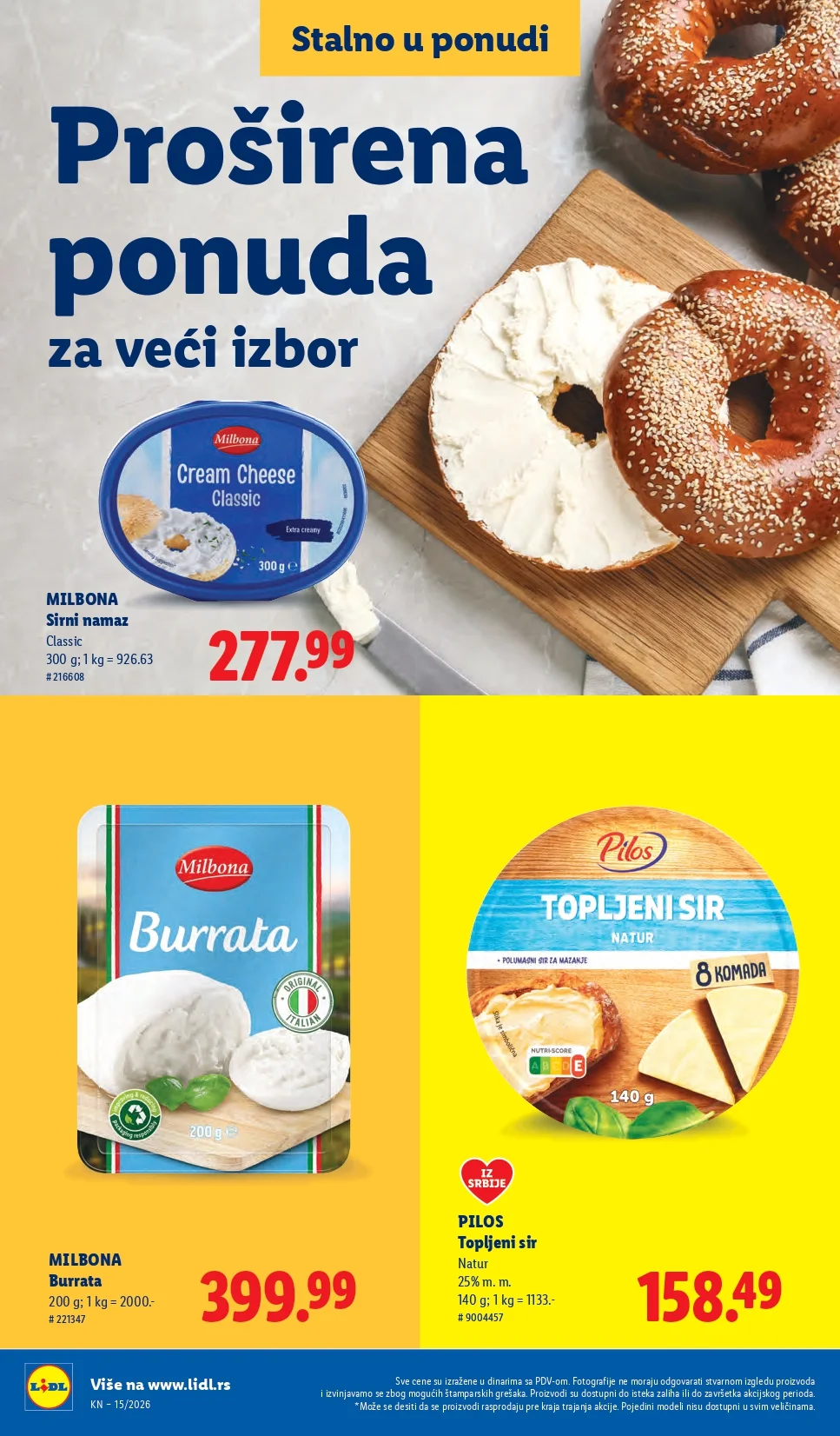 Lidl katalog 9-15.4.2026.