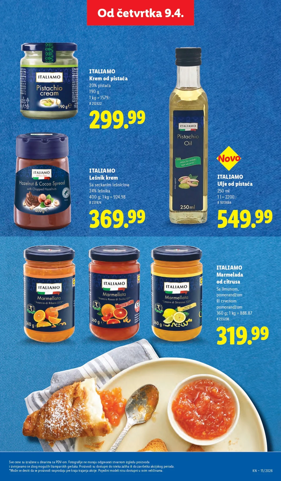 Lidl katalog 9-15.4.2026.