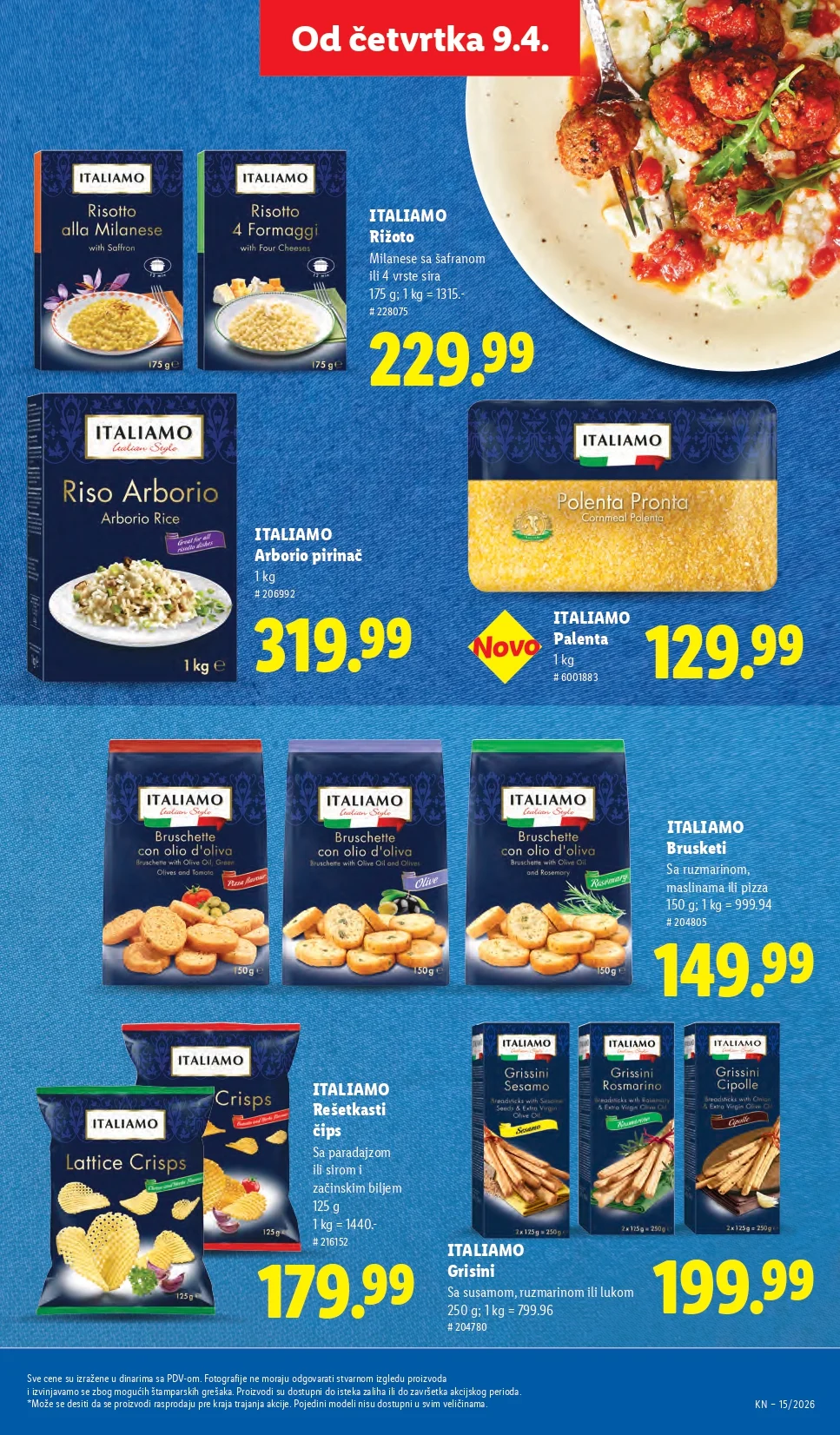 Lidl katalog 9-15.4.2026.