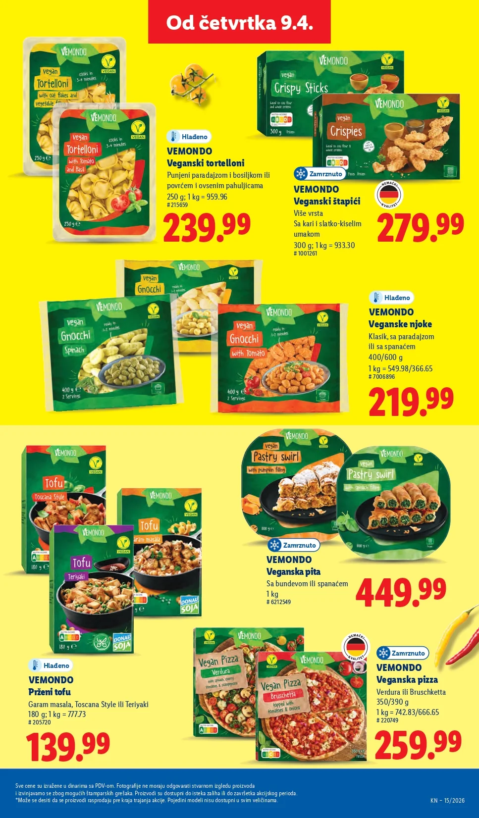 Lidl katalog 9-15.4.2026.