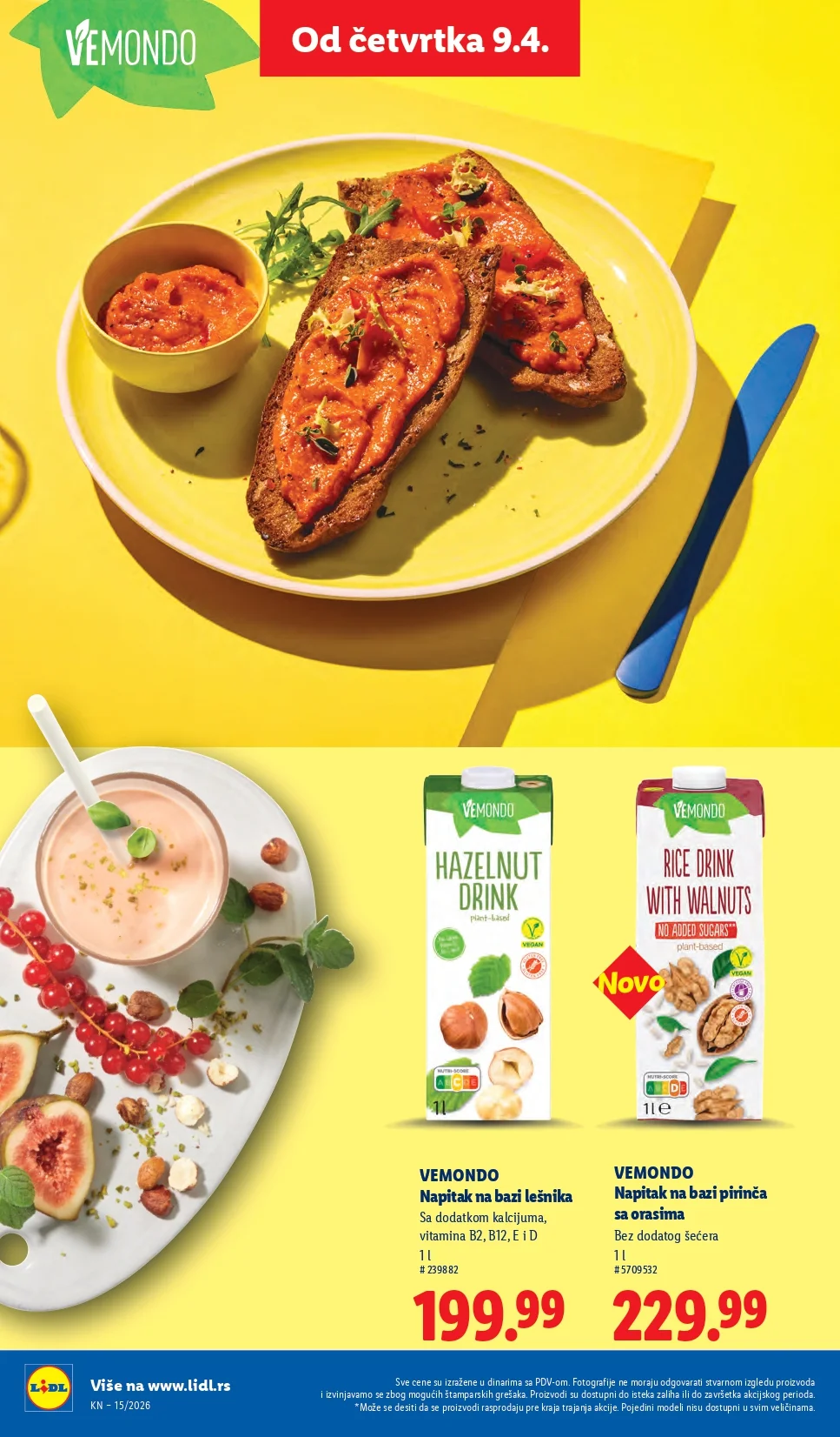 Lidl katalog 9-15.4.2026.