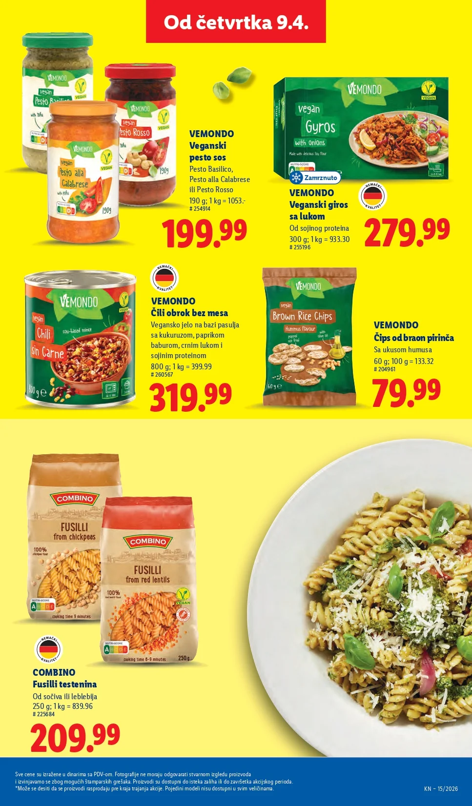 Lidl katalog 9-15.4.2026.