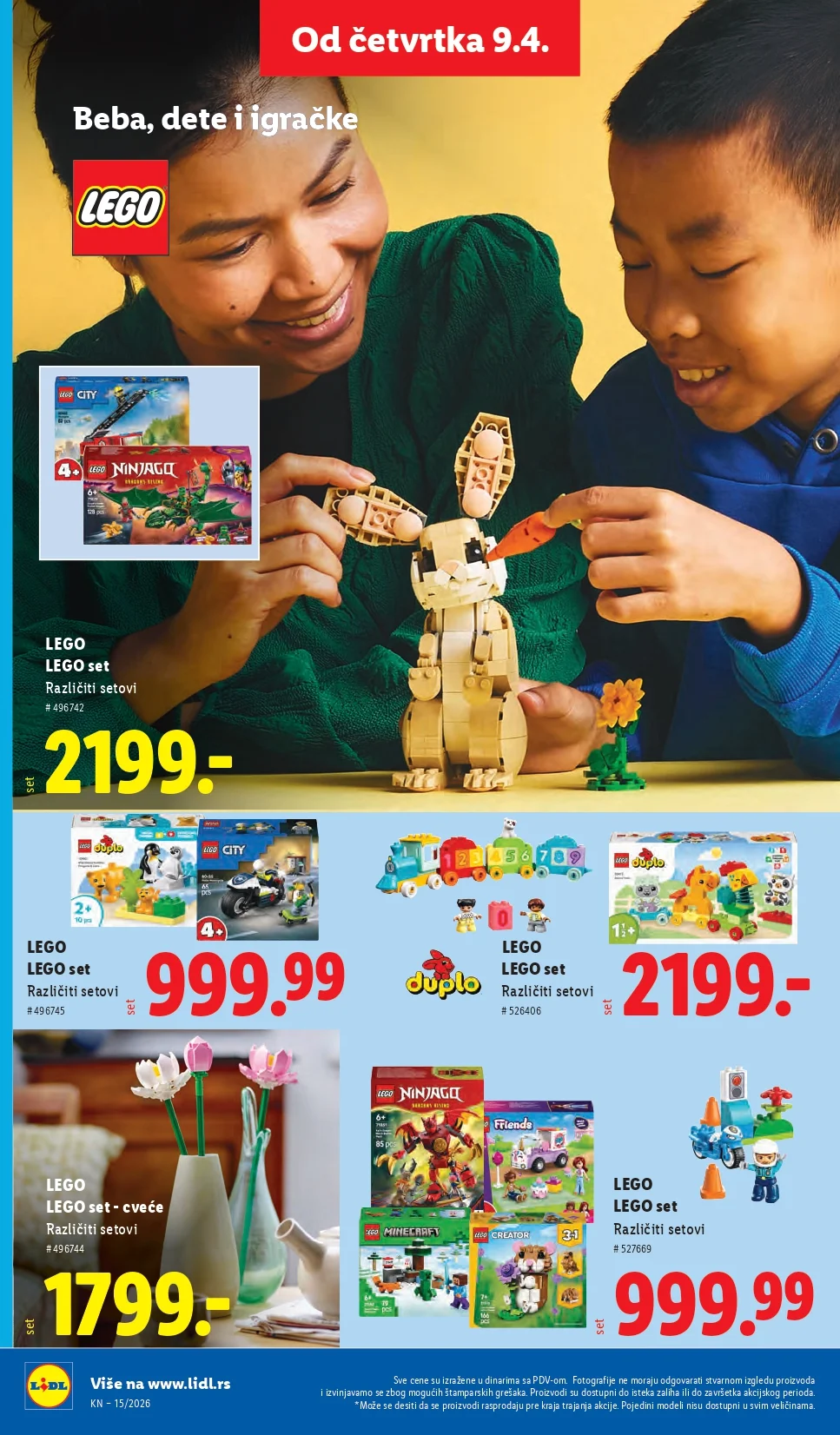 Lidl katalog 9-15.4.2026.