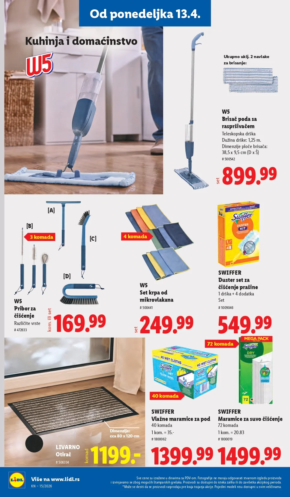 Lidl katalog 9-15.4.2026.
