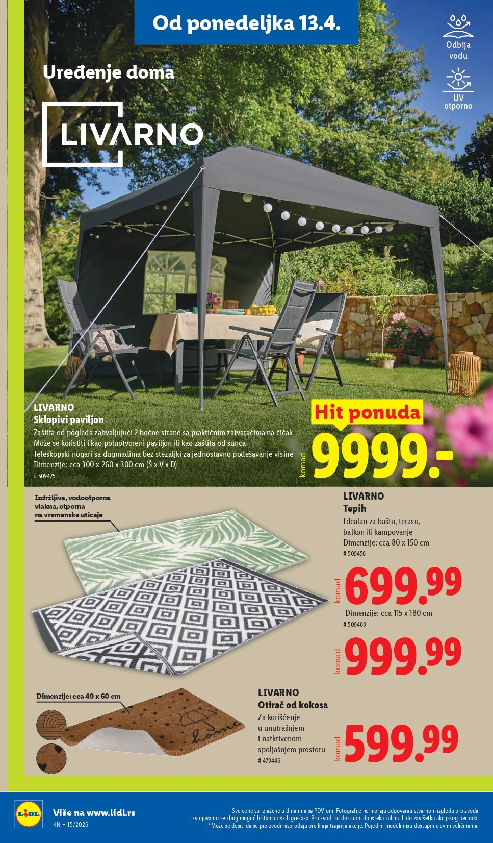 Lidl katalog 9-15.4.2026.