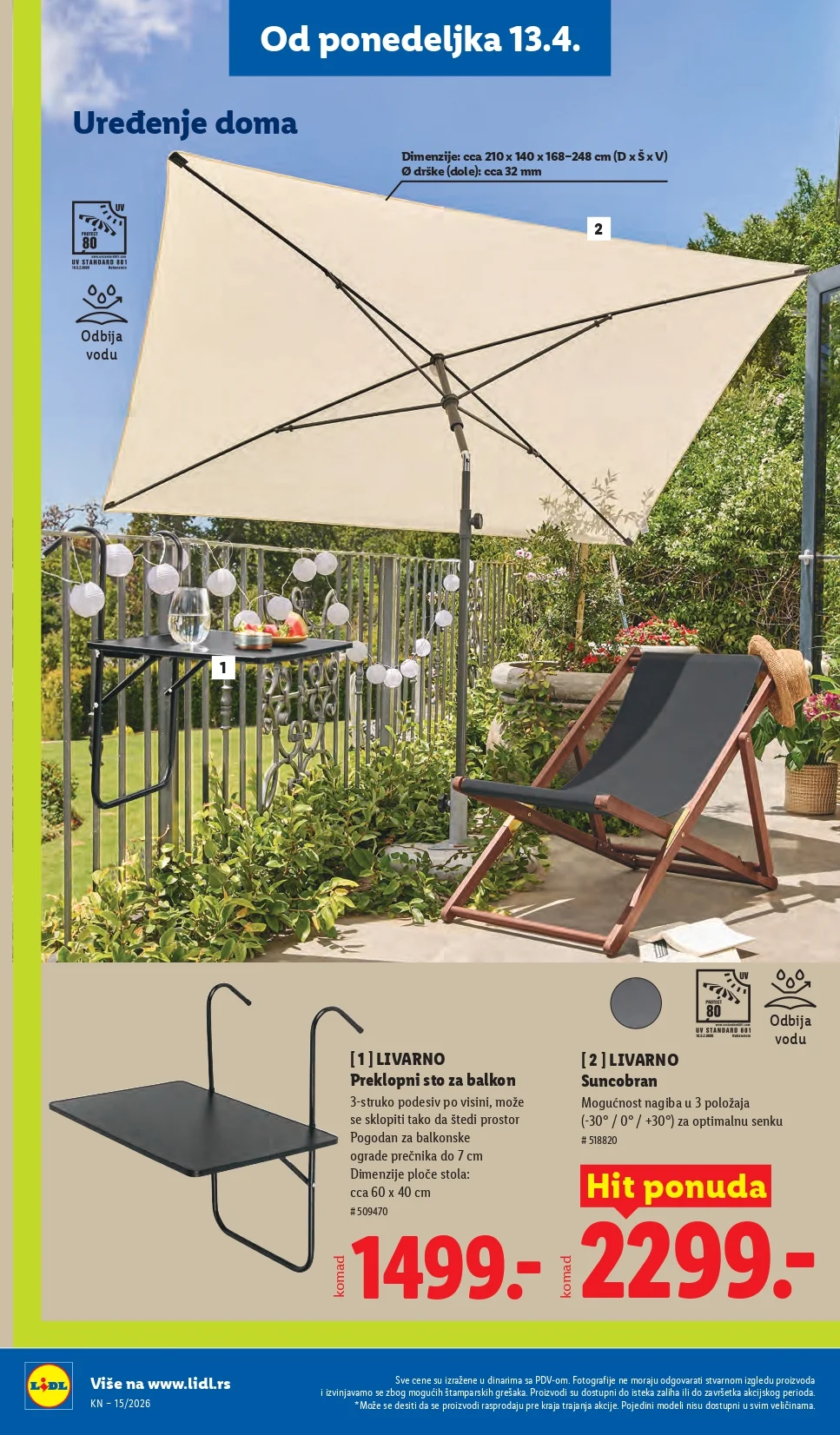 Lidl katalog 9-15.4.2026.