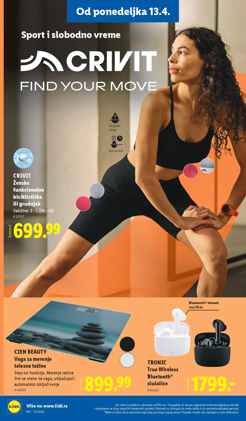 Lidl katalog 9-15.4.2026.