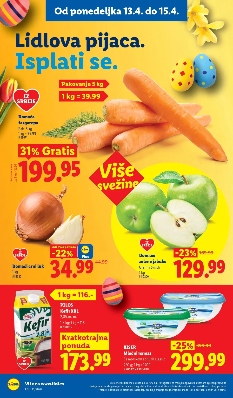 Lidl katalog 9-15.4.2026.