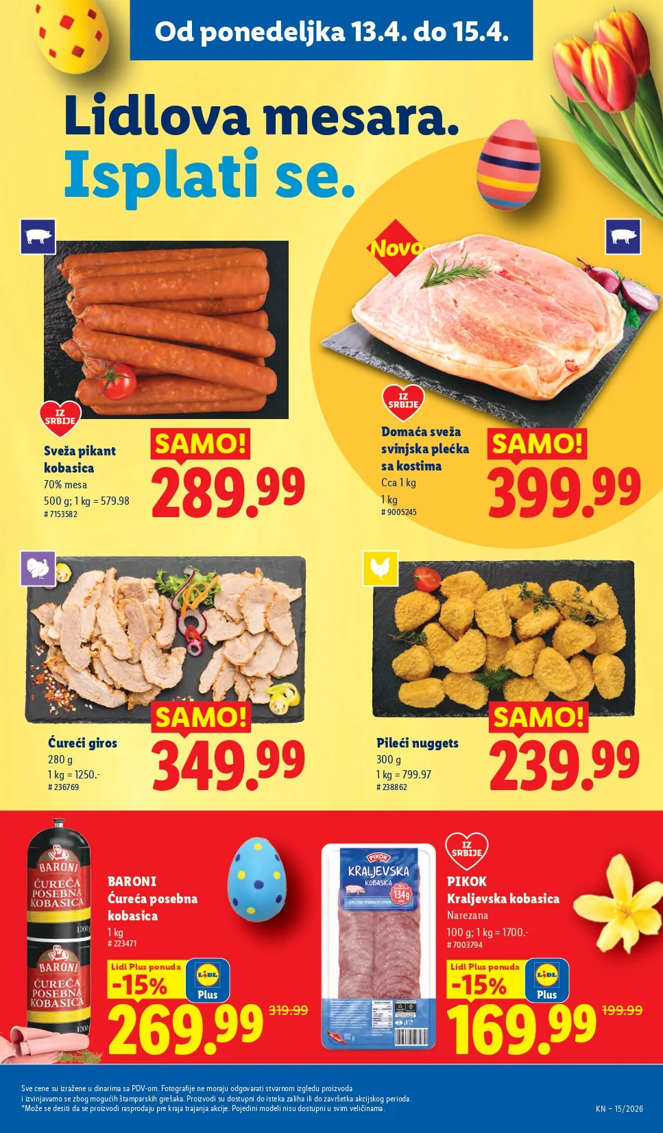 Lidl katalog 9-15.4.2026.