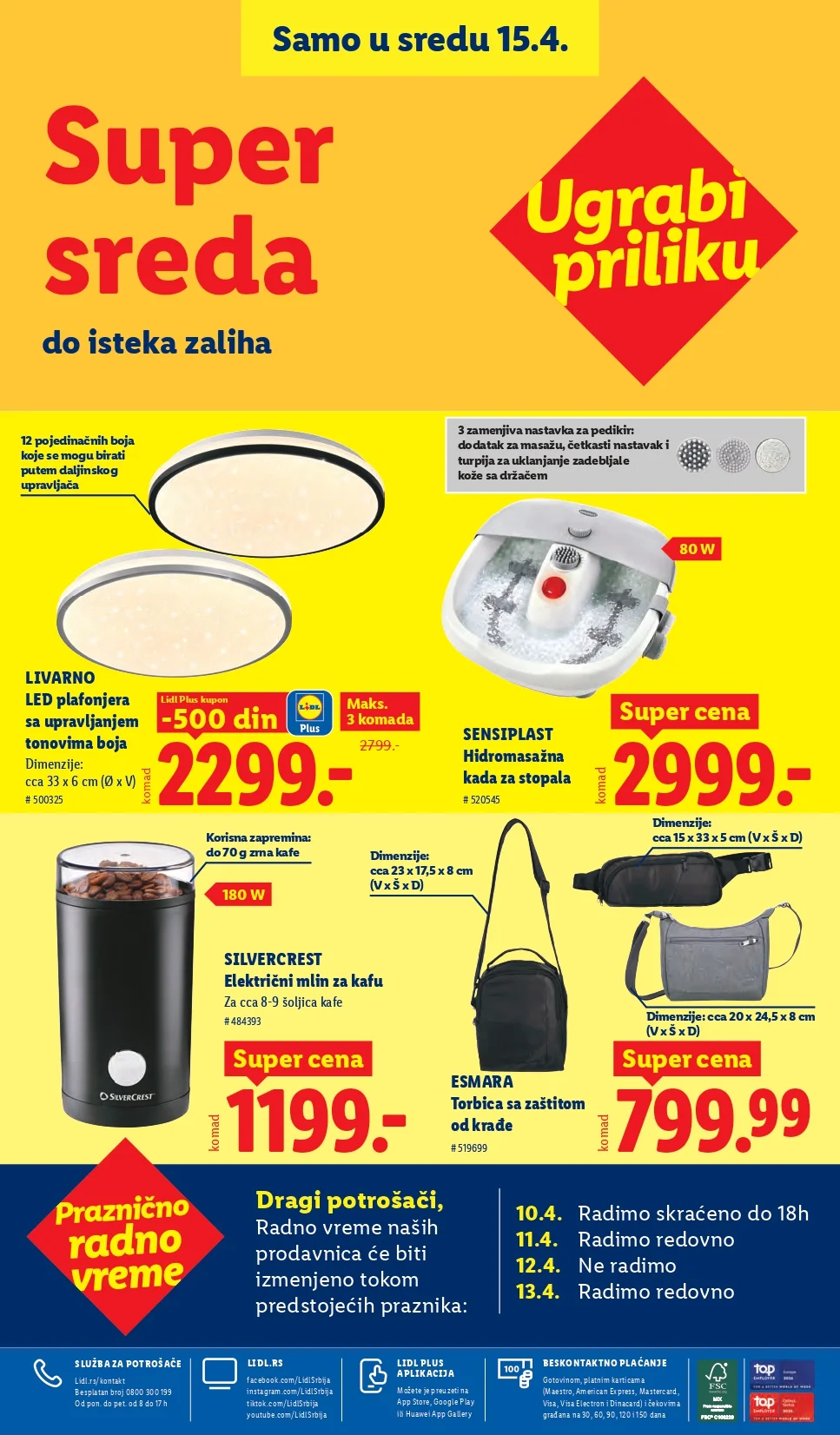 Lidl katalog 9-15.4.2026.