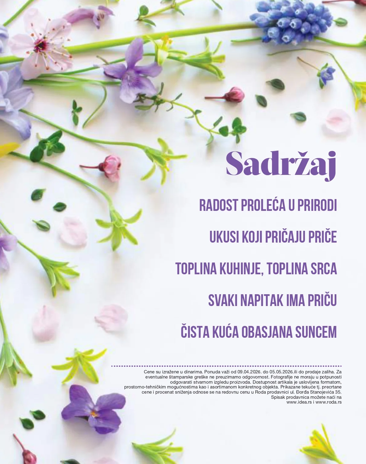 Roda & Idea katalog NAJ NAJ PONUDA 9.4-5.5.2026.