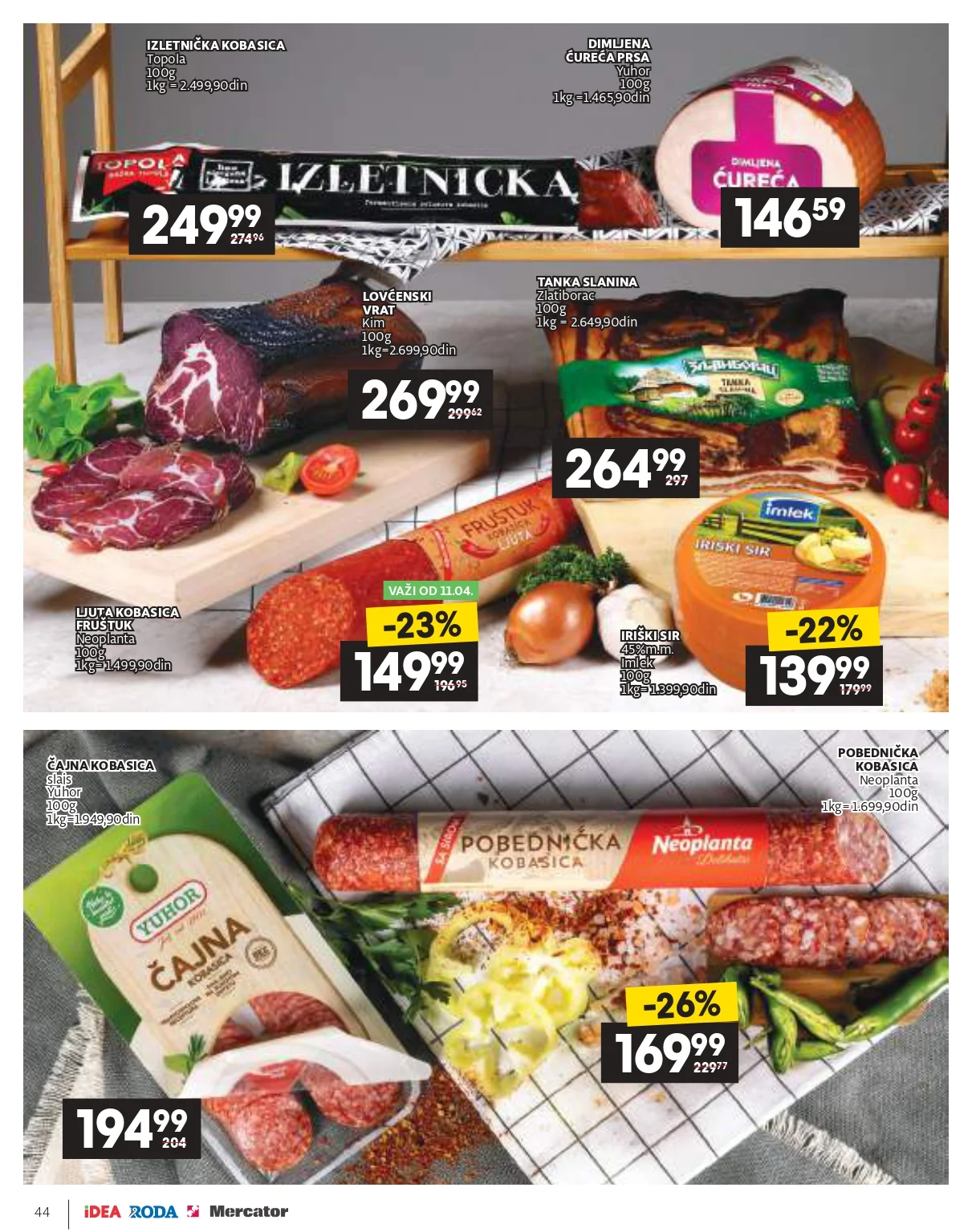 Roda & Idea katalog NAJ NAJ PONUDA 9.4-5.5.2026.