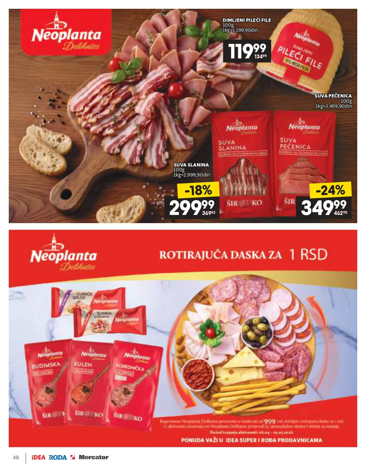 Roda & Idea katalog NAJ NAJ PONUDA 9.4-5.5.2026.