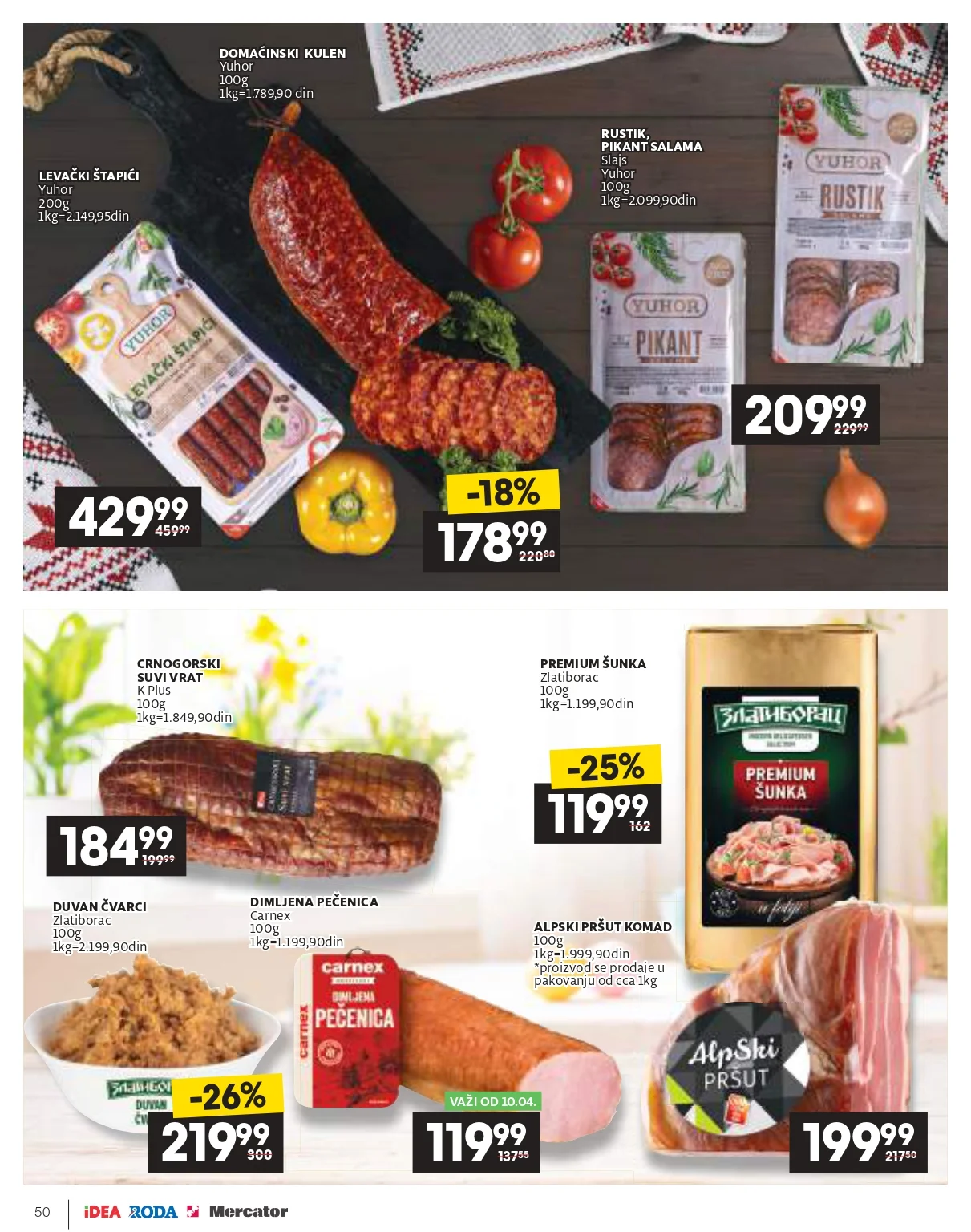 Roda & Idea katalog NAJ NAJ PONUDA 9.4-5.5.2026.