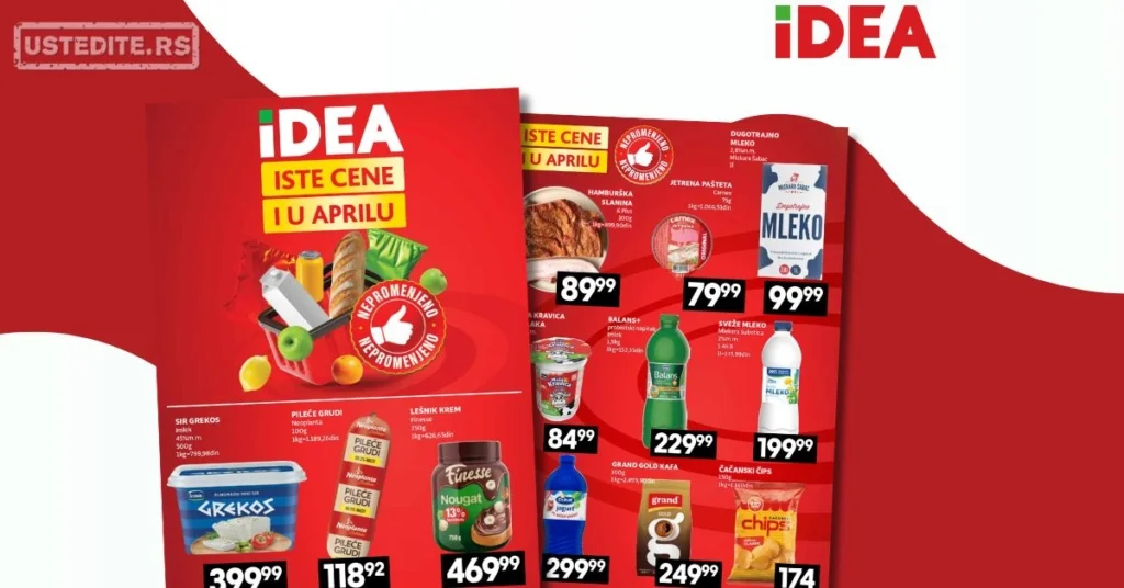 Idea katalog ISTE CENE 2-8.4.2026.